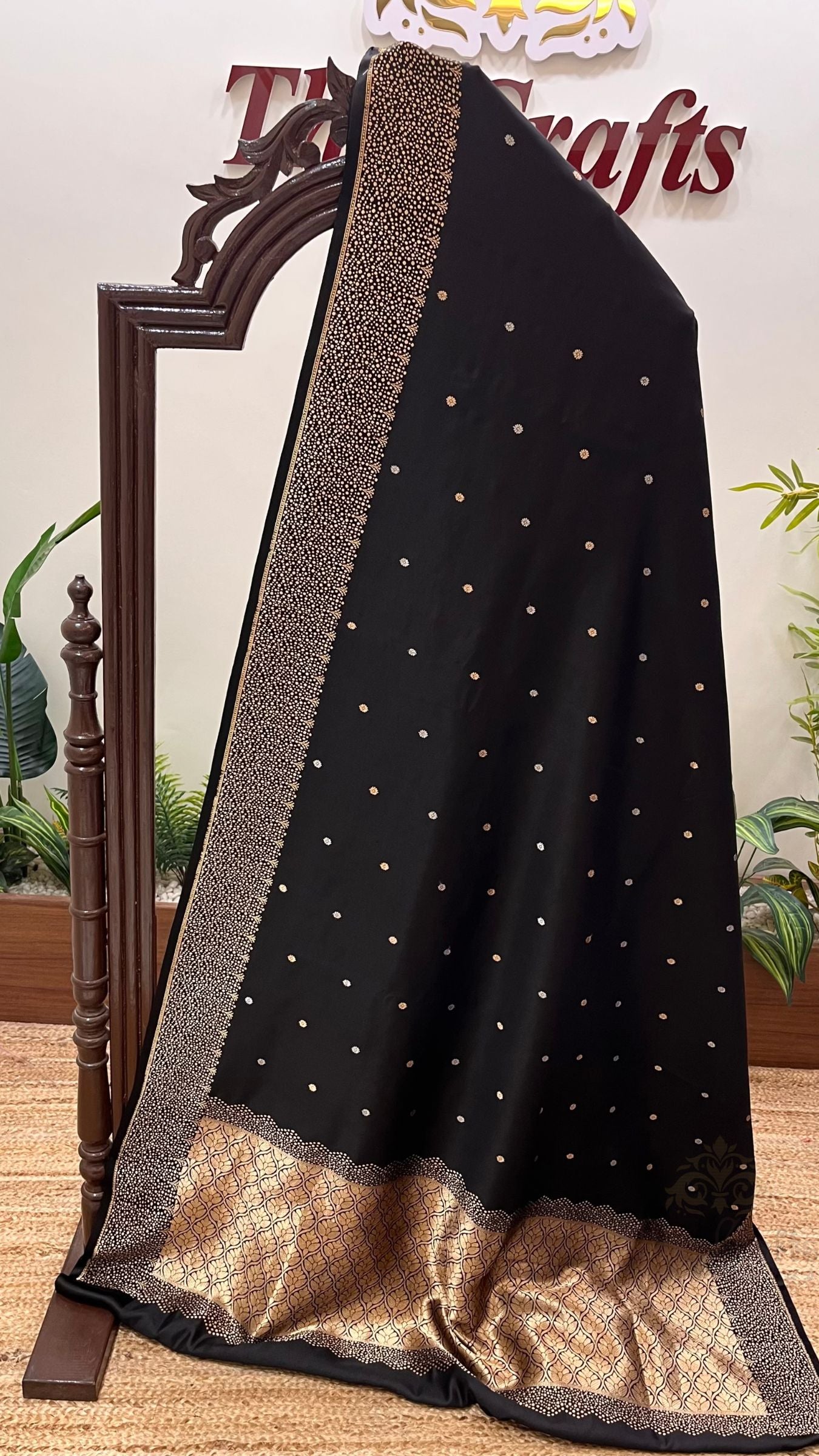Pure Mango Silk Handloom Banarasi Saree