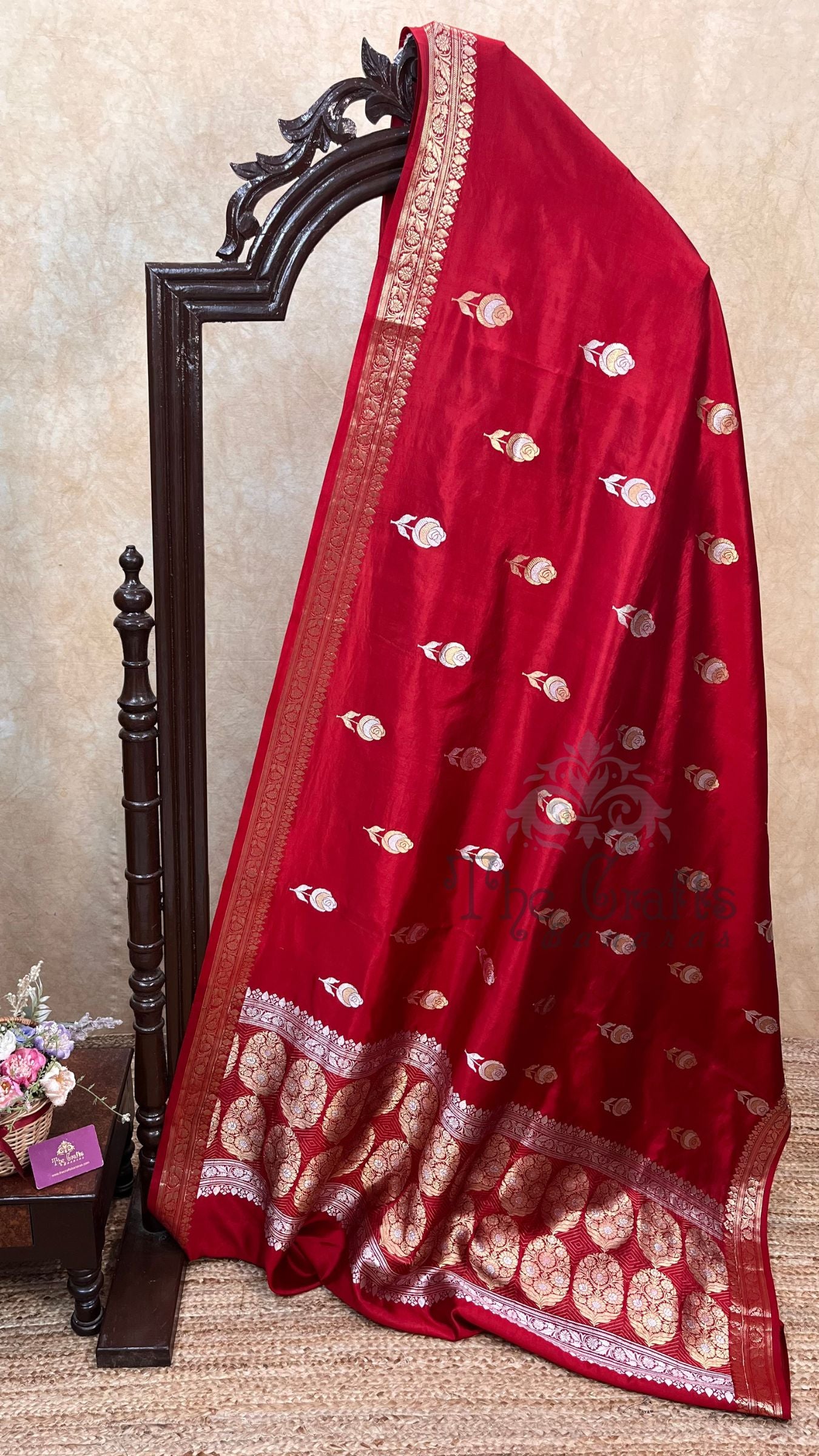 Pure Mango Silk Handloom Banarasi Saree