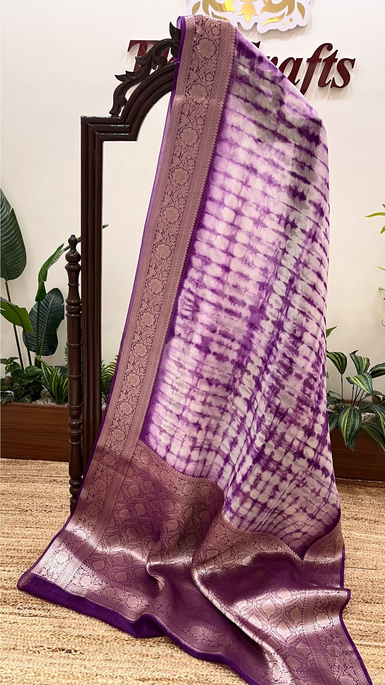Pure Kora Silk Banarasi Saree