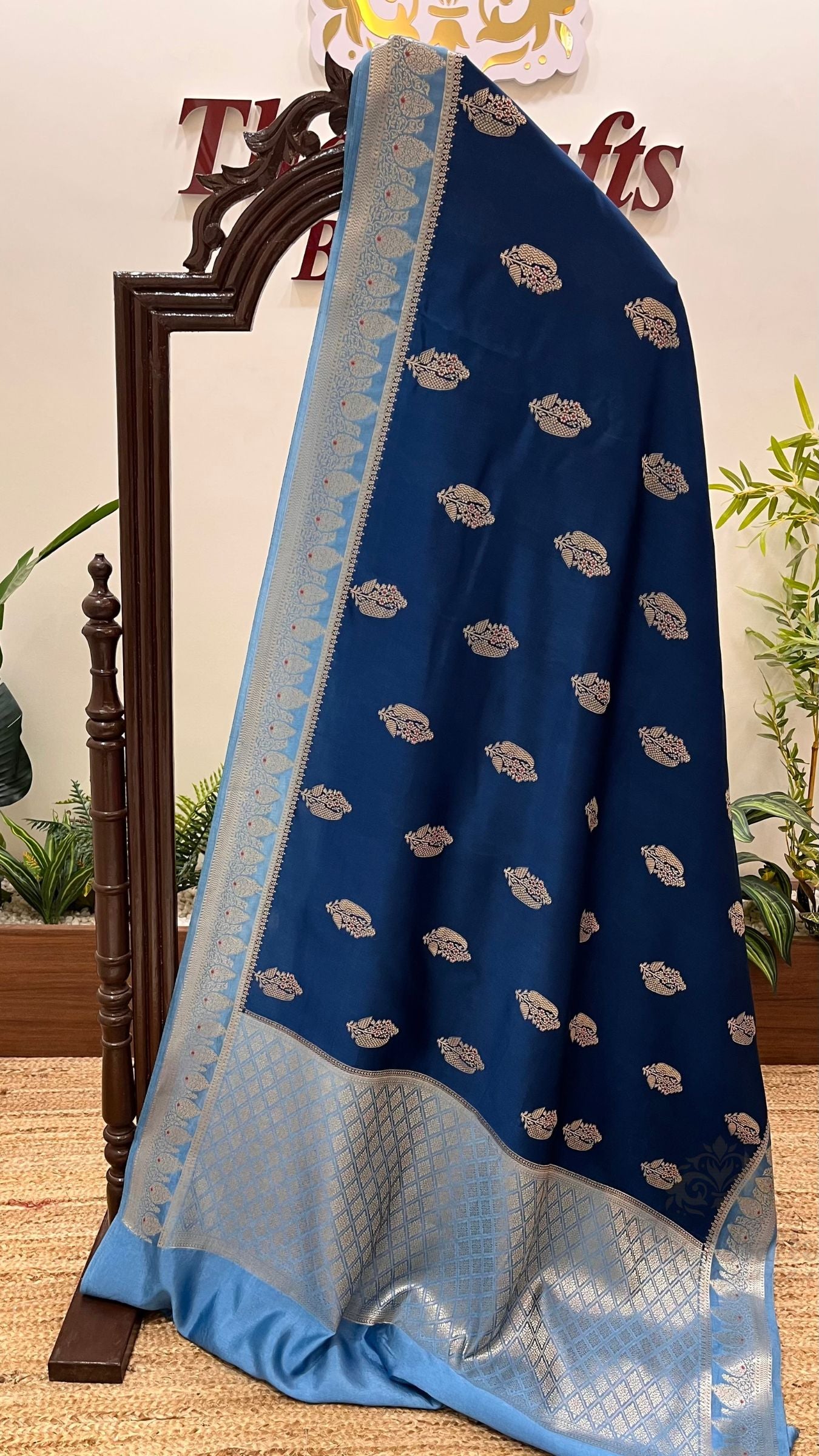 Pure Mango Silk Banarasi Saree