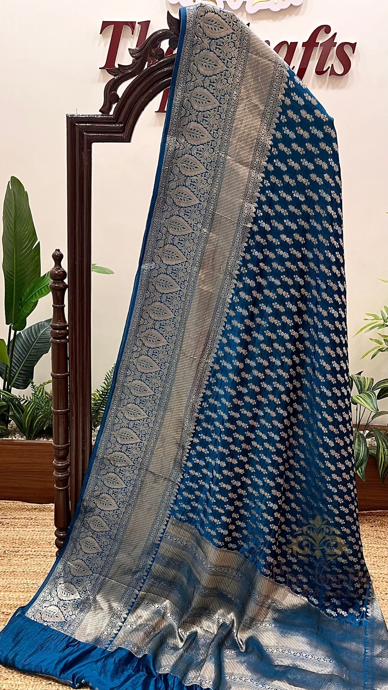 Pure Mango Silk Banarasi Saree