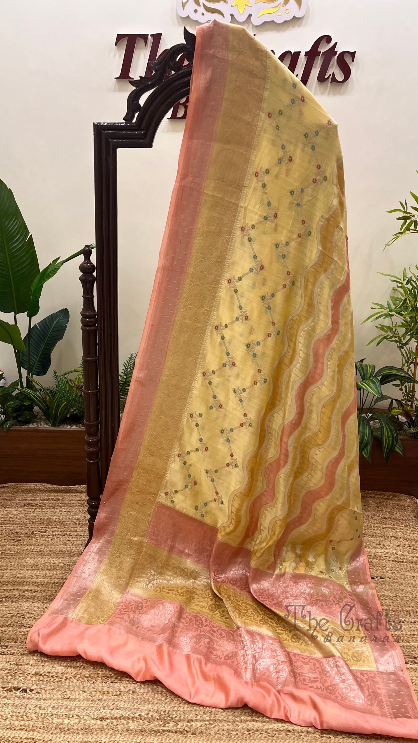 Pure Chiniya Silk Banarasi Saree