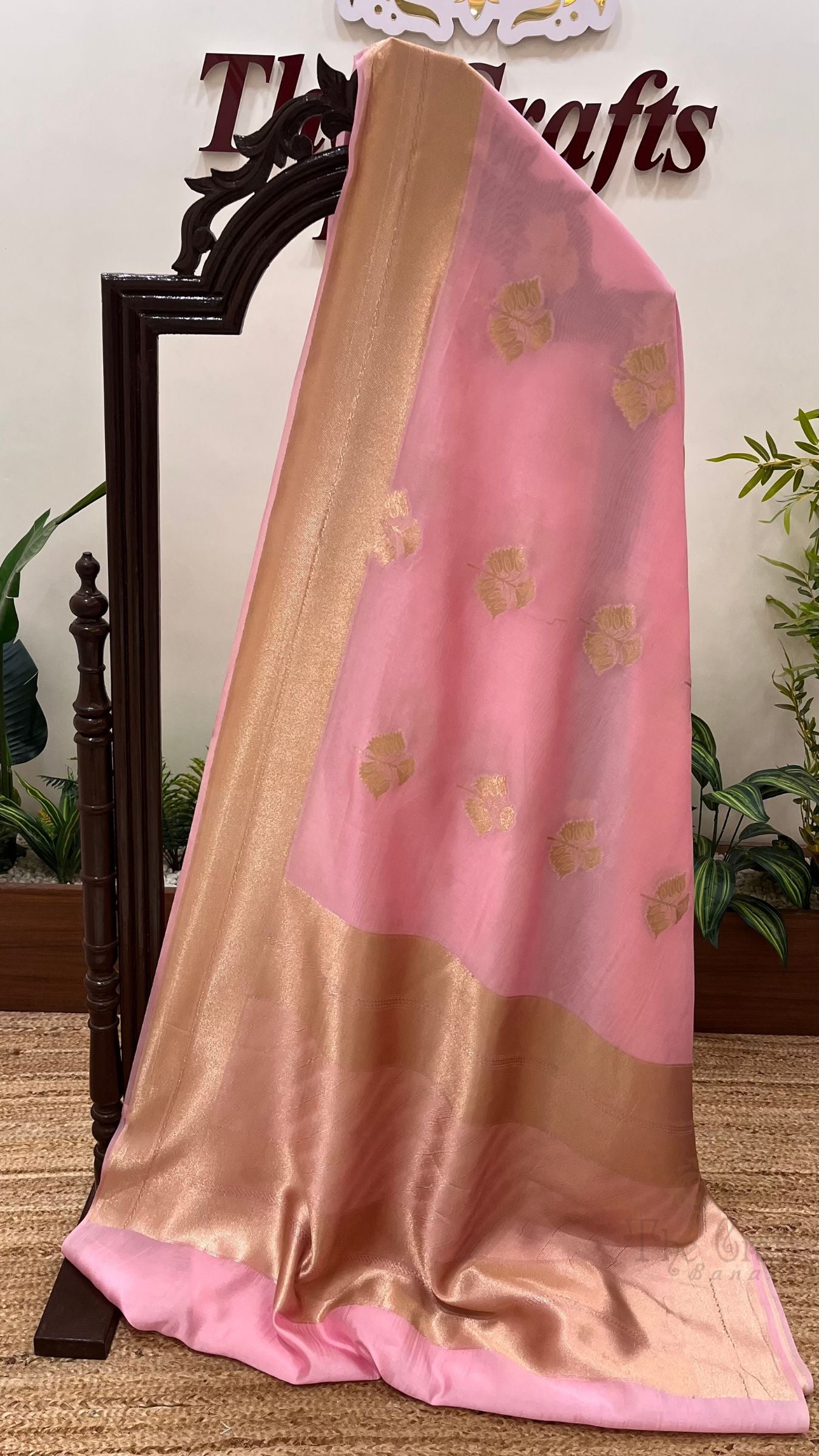 Pure Mango Silk Banarasi Saree