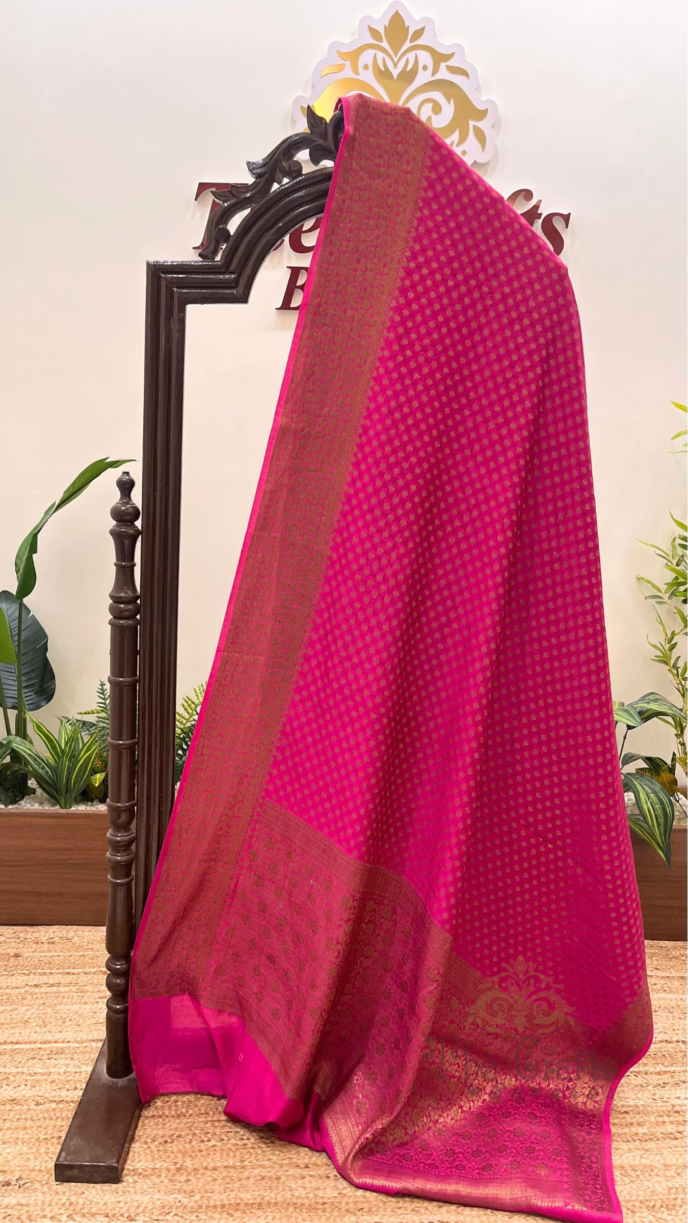 Pure Chiniya Silk Banarasi Saree