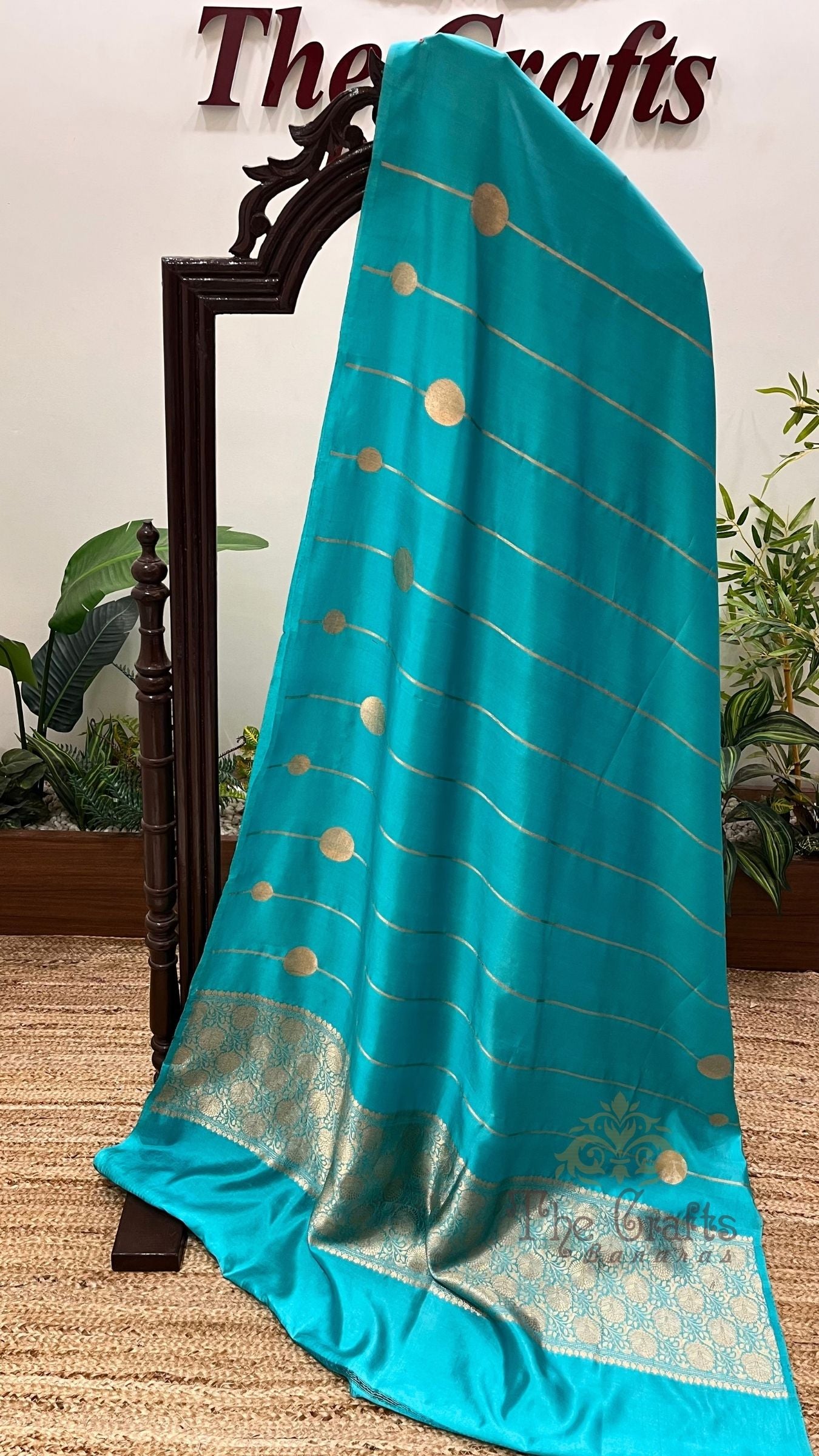 Pure Mango Silk Handloom Banarasi Saree
