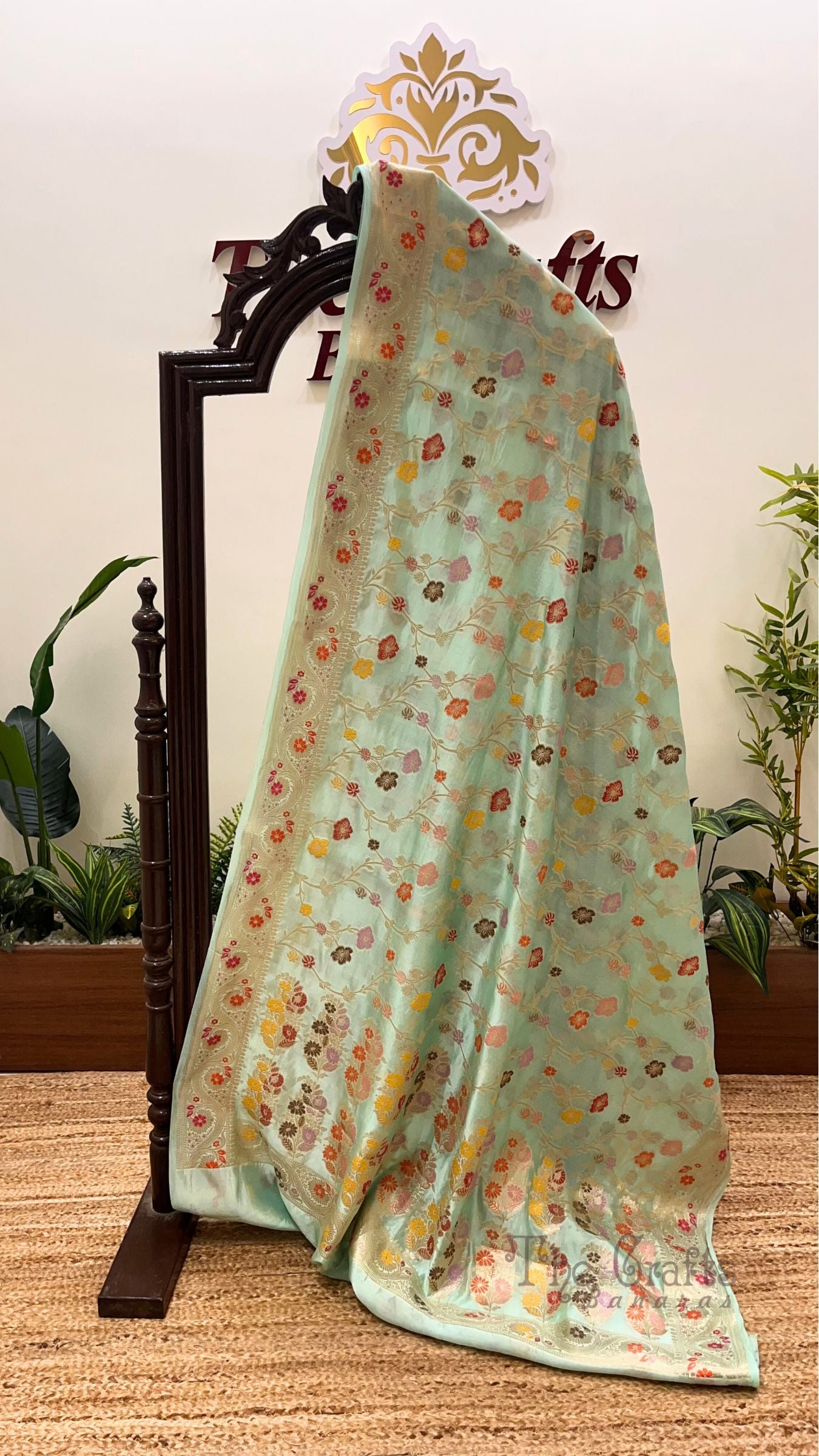 Pure Mango Silk Banarasi Saree