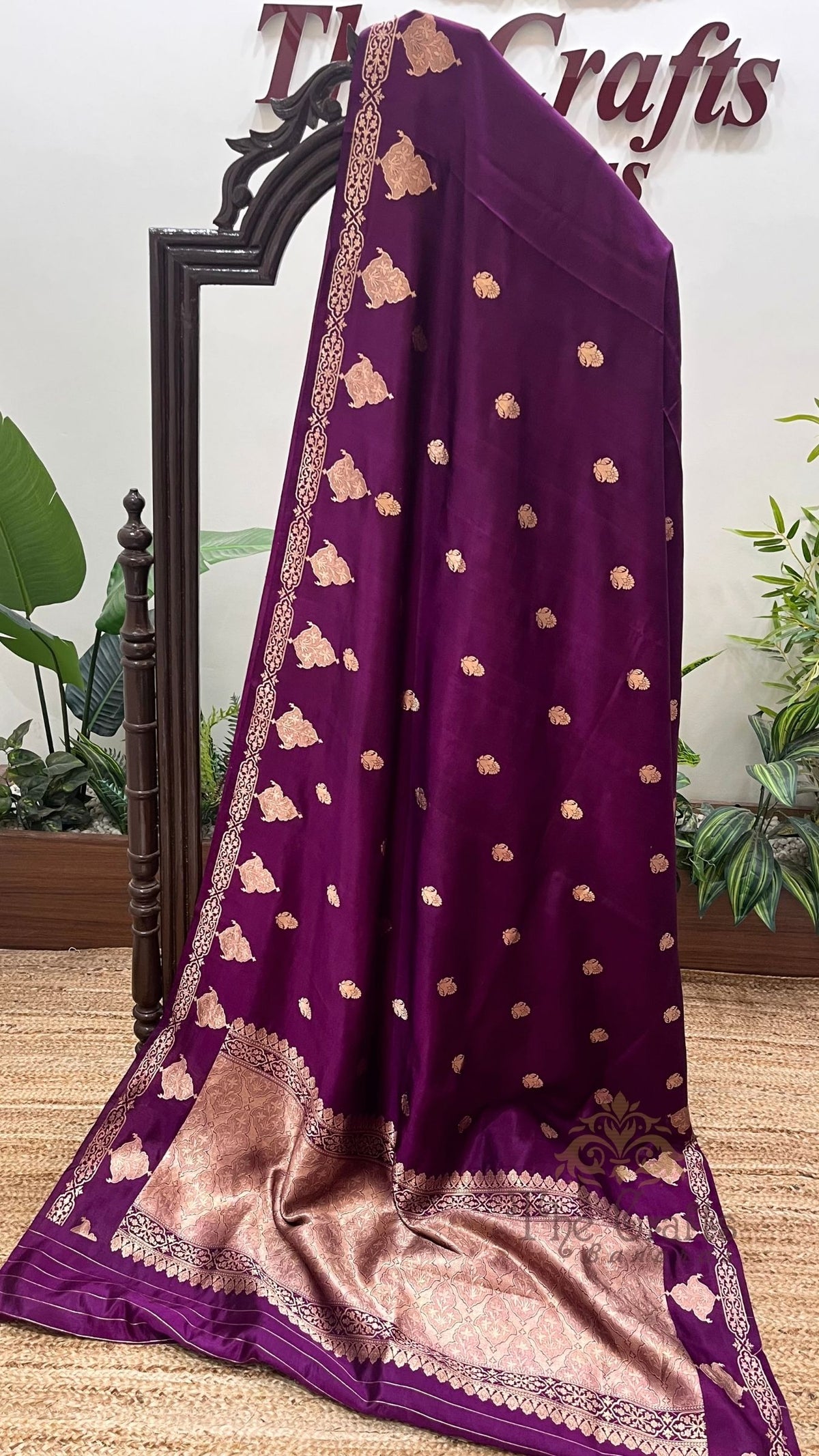 Pure Mango Silk Handloom Banarasi Saree
