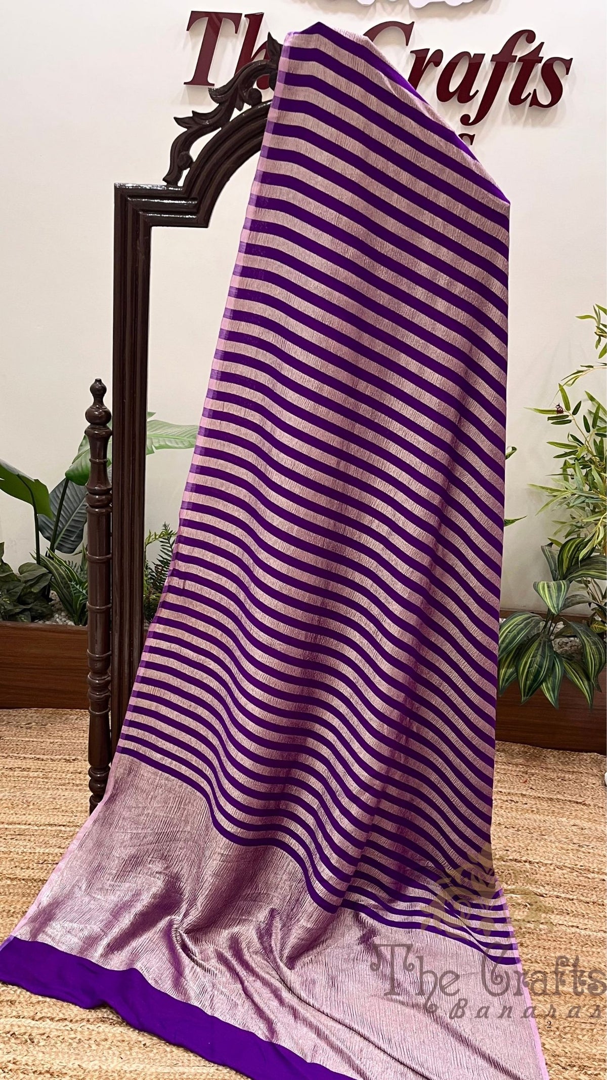 Pure Munga Silk Banarasi Saree