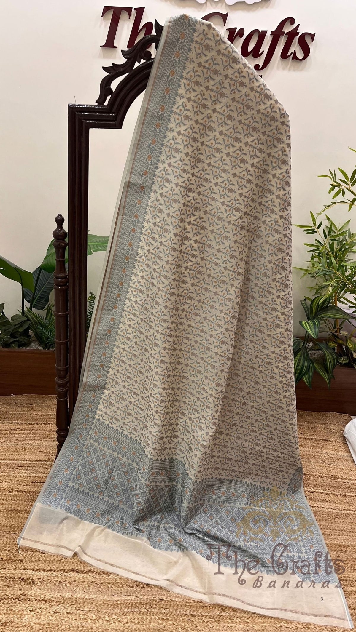 Pure Cotton Patola Reshmi Zari Banarasi Saree