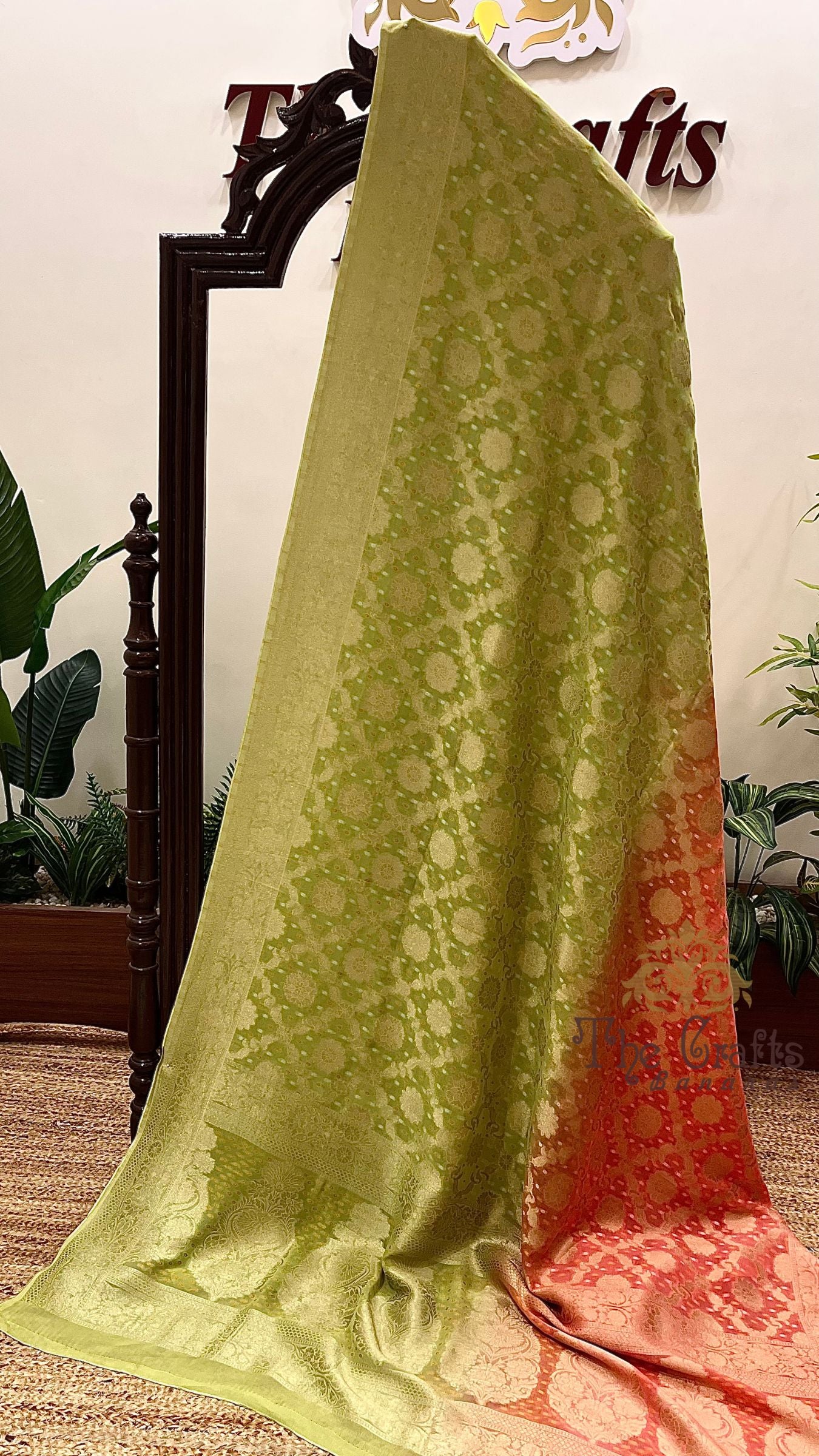 Pure Khaddi Viscose Banarasi Saree