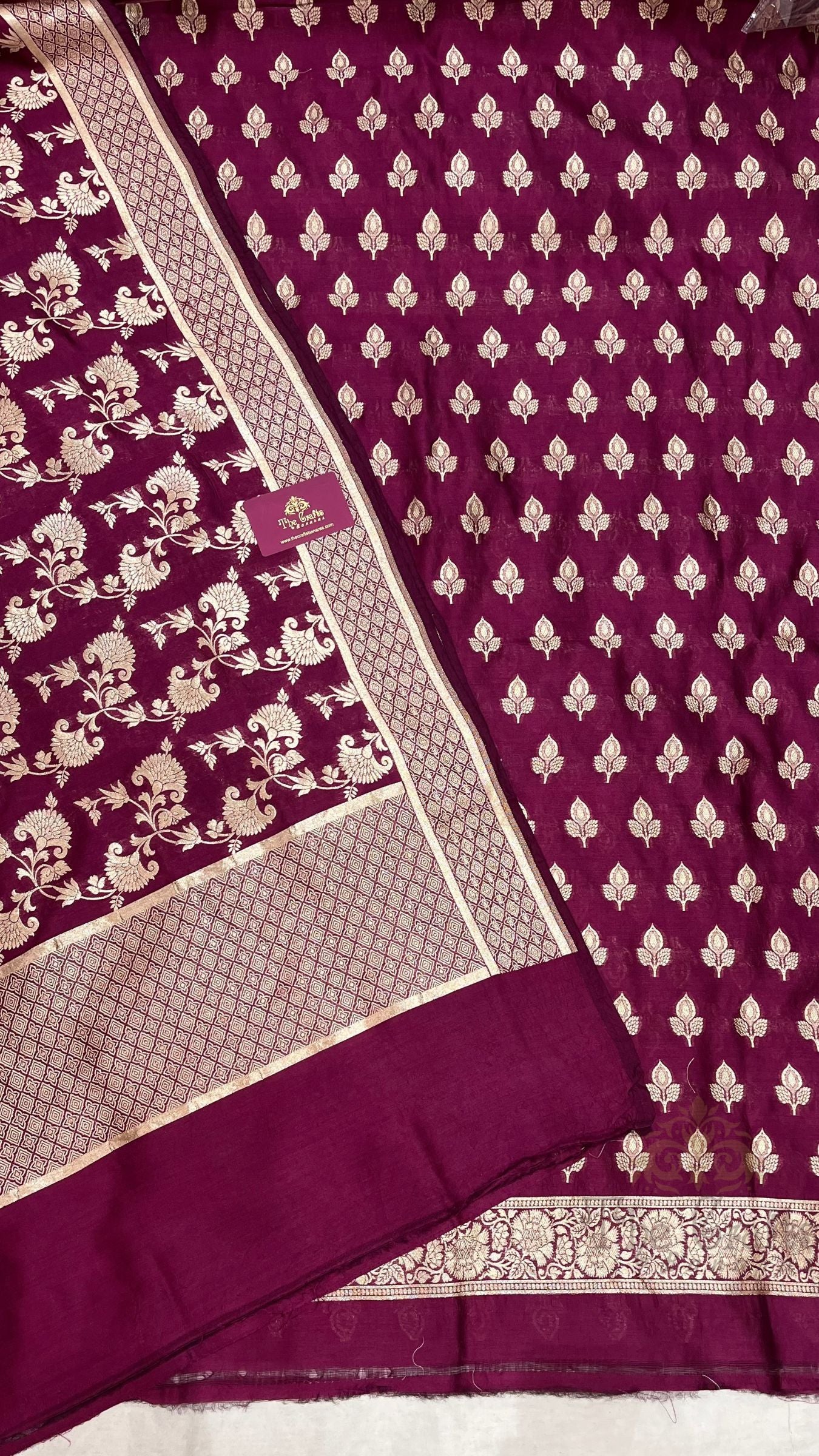 Pure Chiniya Silk Banarasi Dress Material