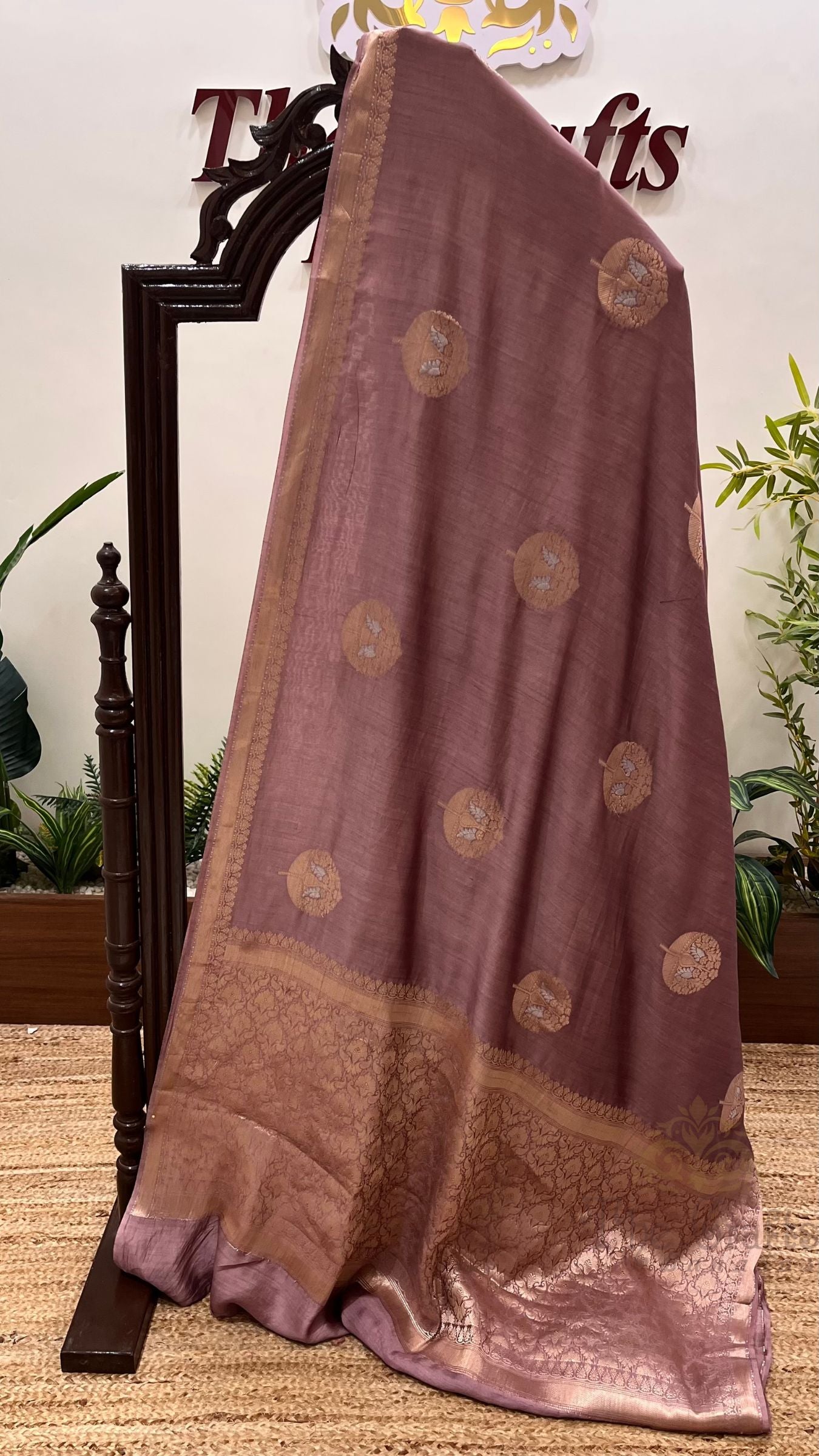 Pure Chiniya Silk Banarasi Saree