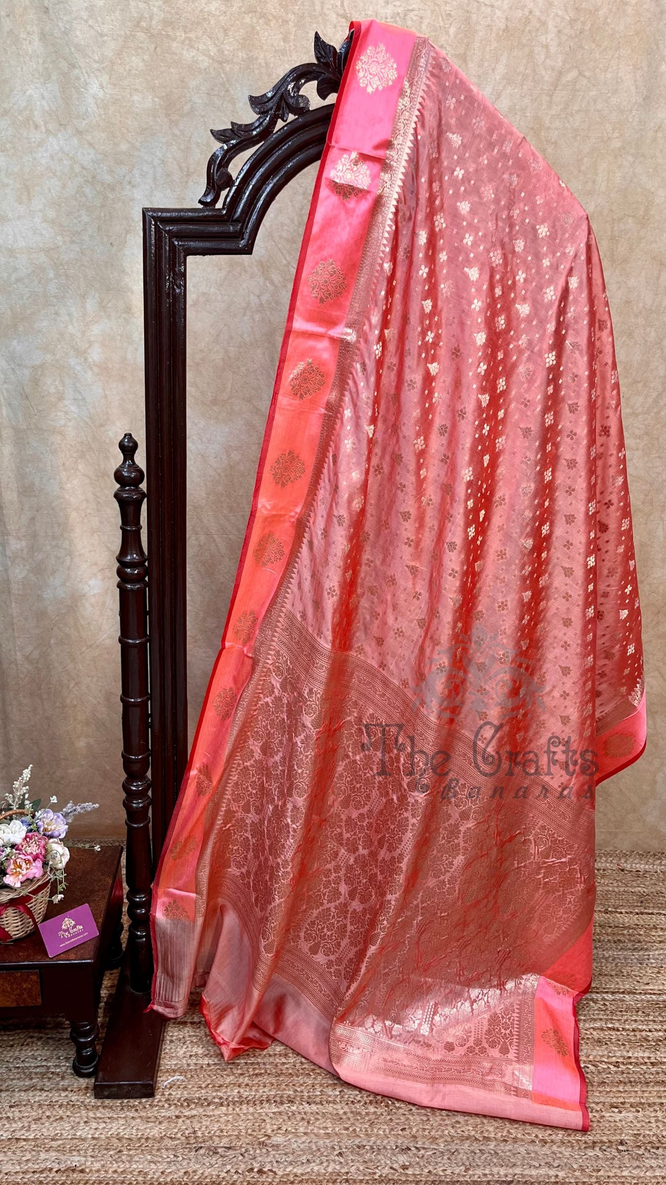 Pure Mango Silk Banarasi Saree