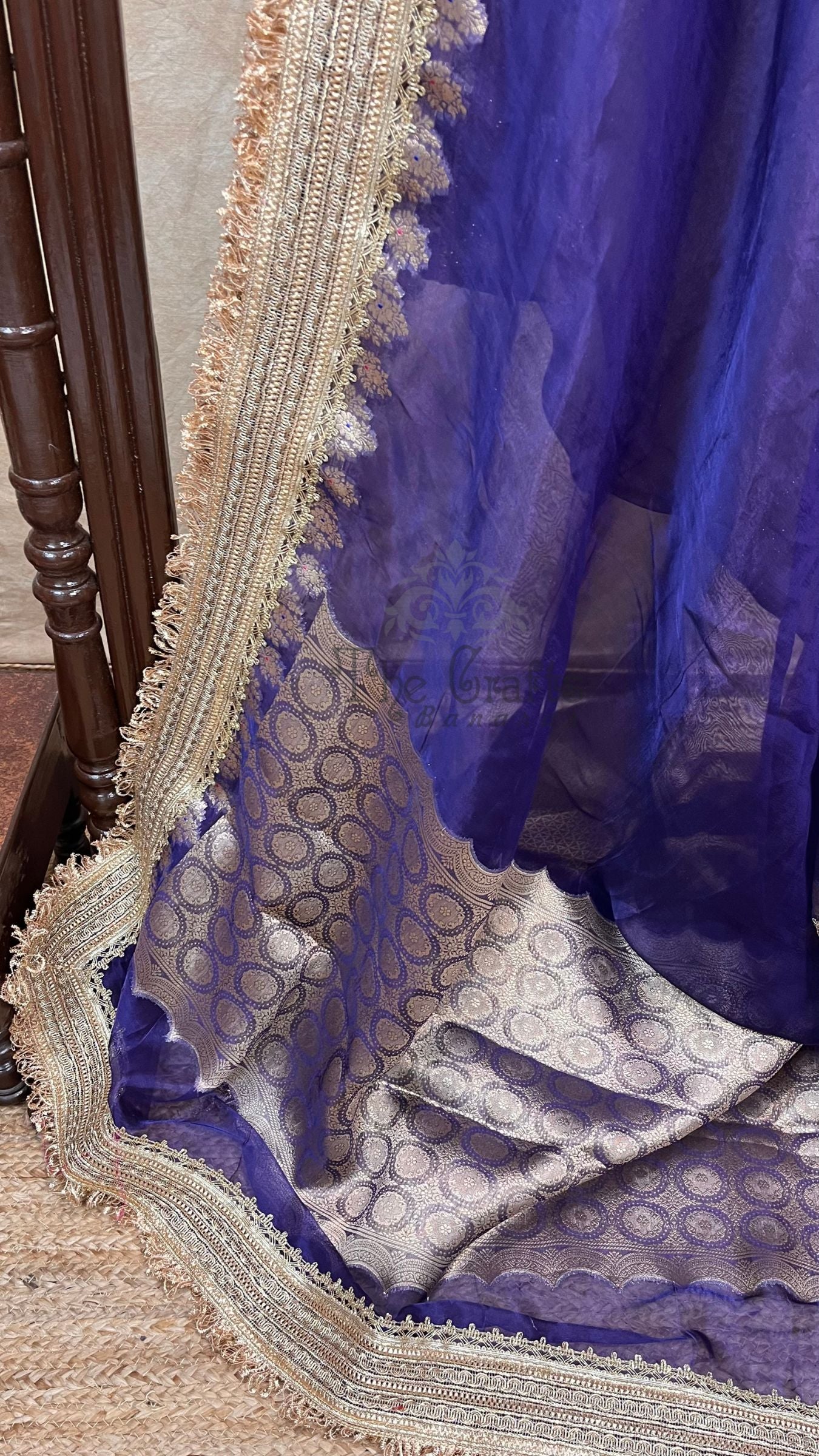 Pure Kora Tissue Silk Banarasi Saree