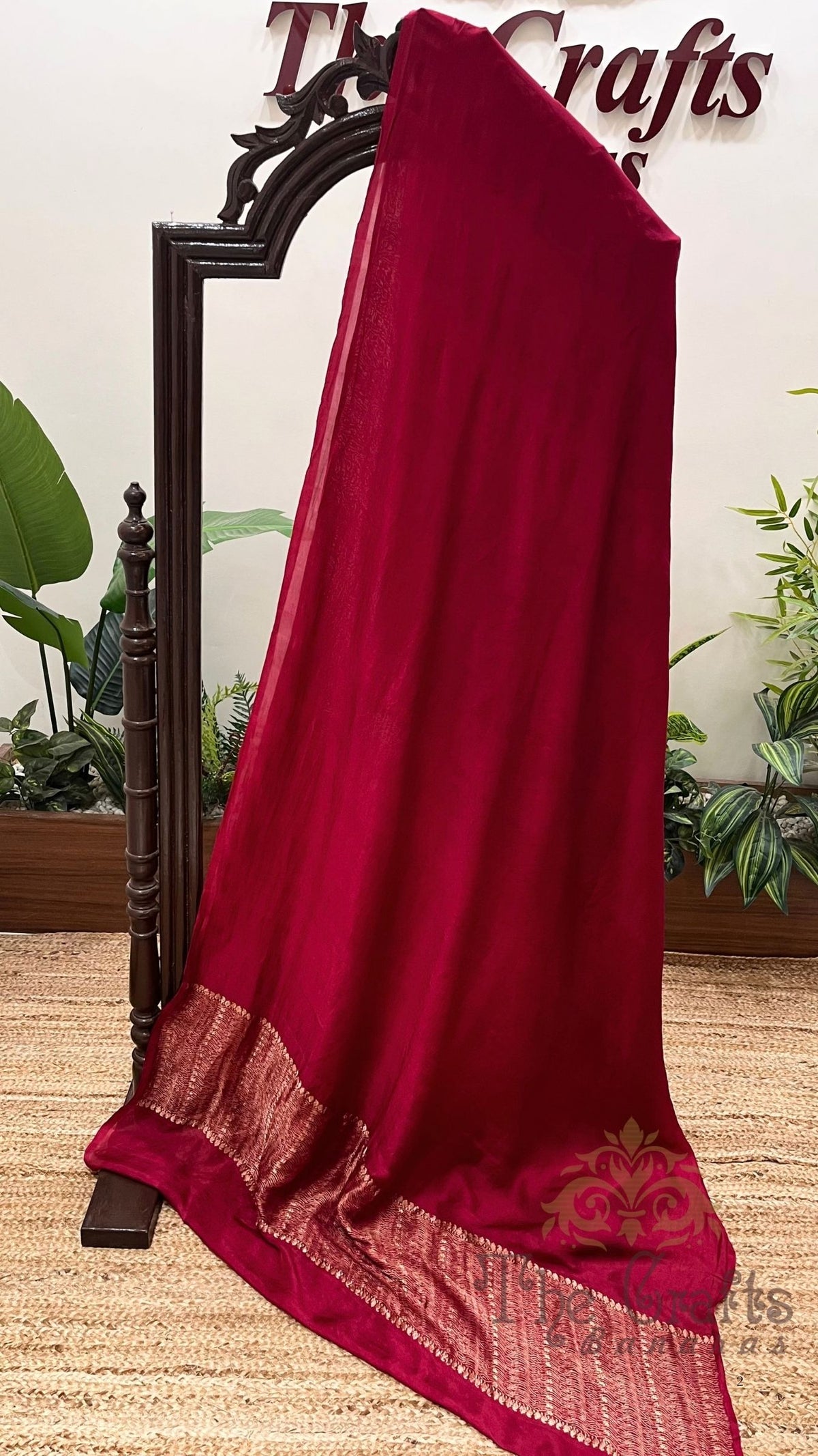 Pure Katan Silk Handloom Banarasi Saree