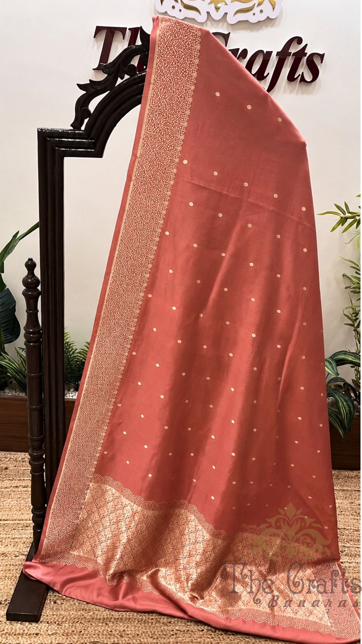 Pure Mango Silk Handloom Banarasi Saree