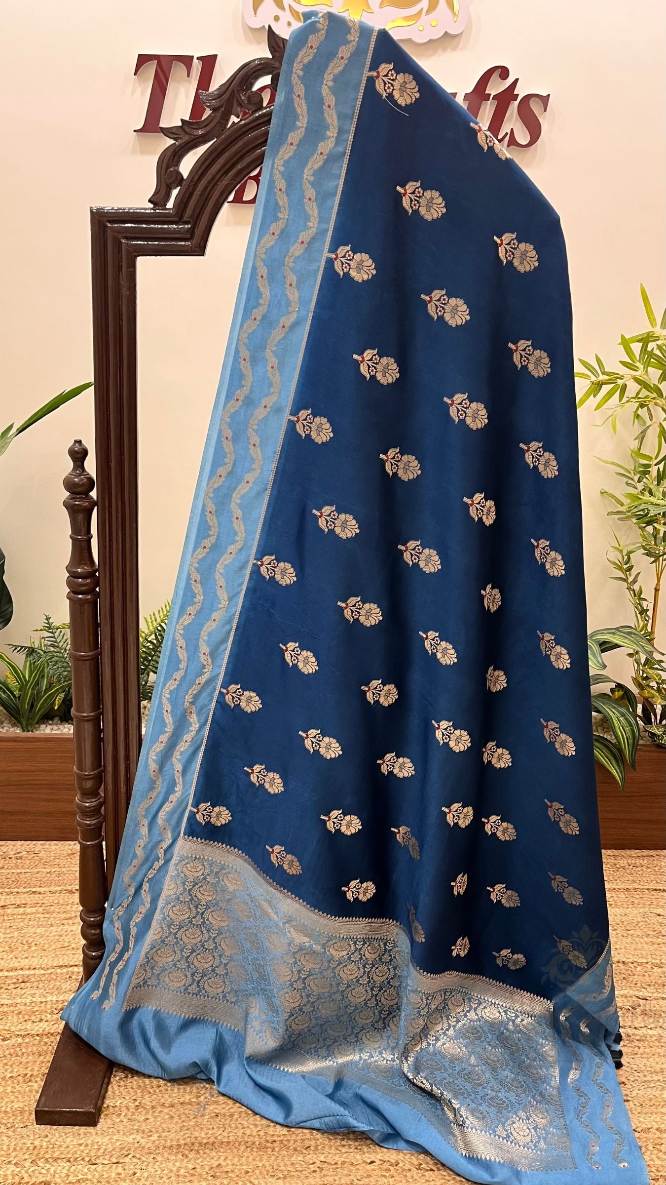 Pure Mango Silk Banarasi Saree