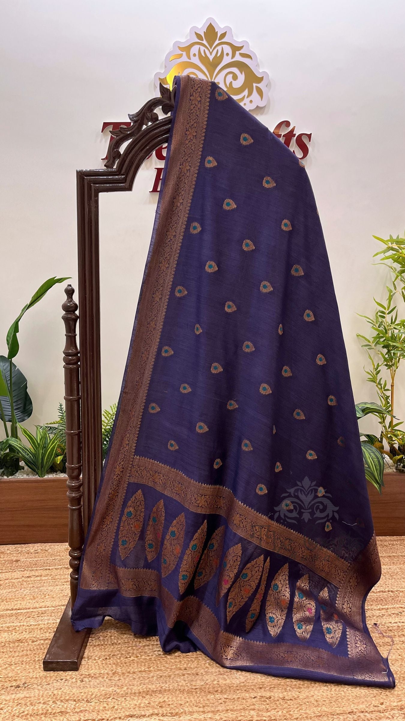 Pure Munga Silk Banarasi Saree