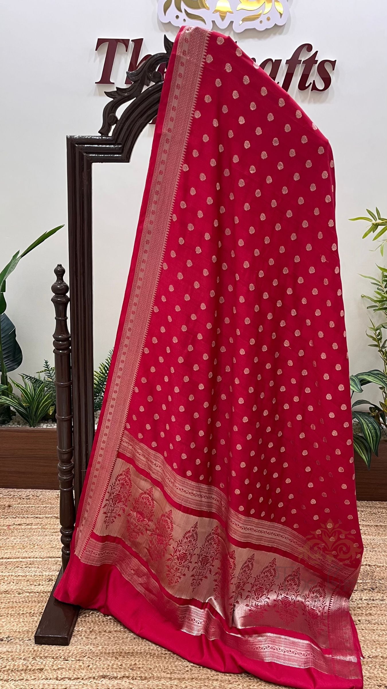 Pure Chiniya Silk Banarasi Saree