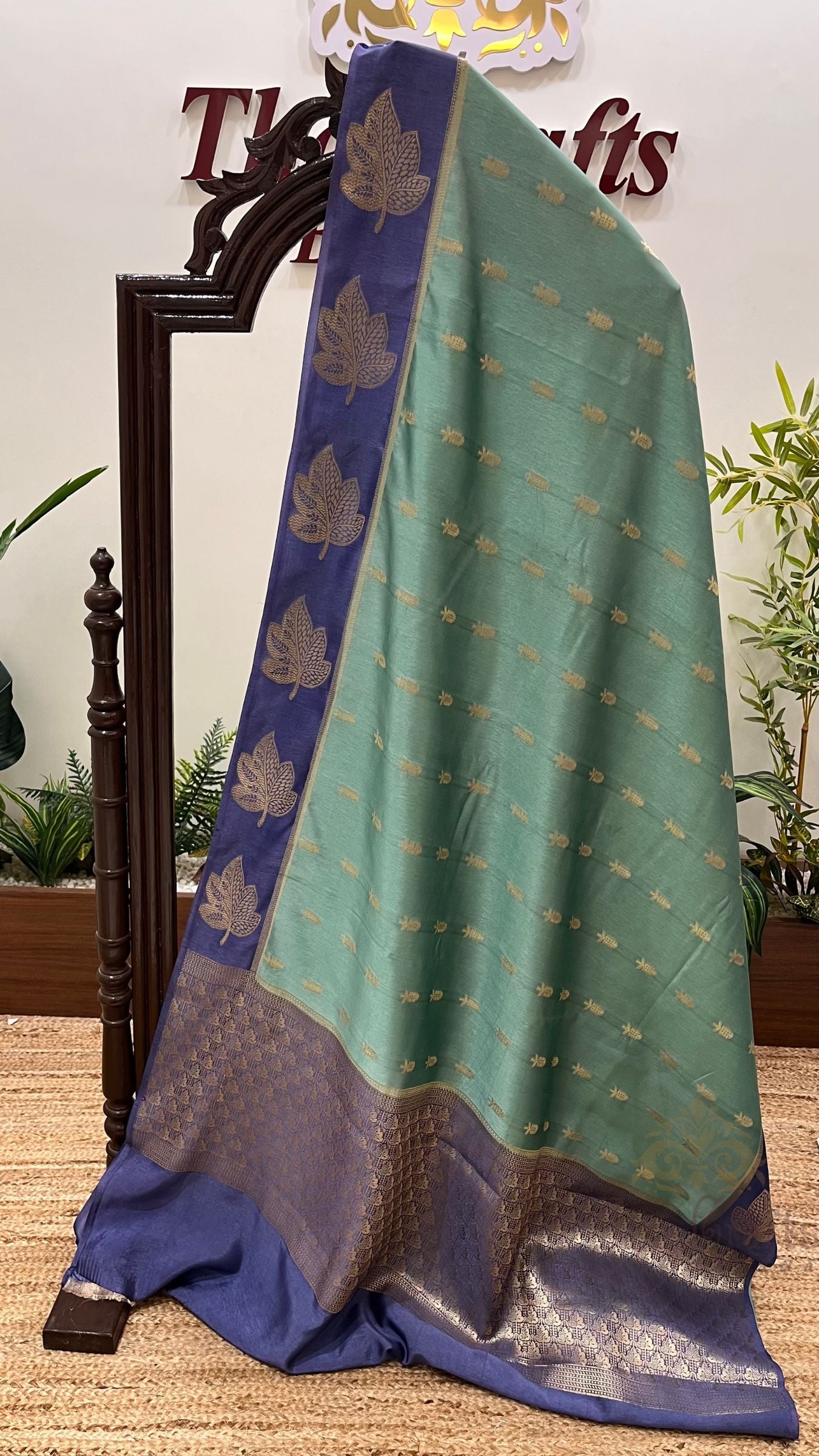 Pure Dupion Silk Banarasi Saree