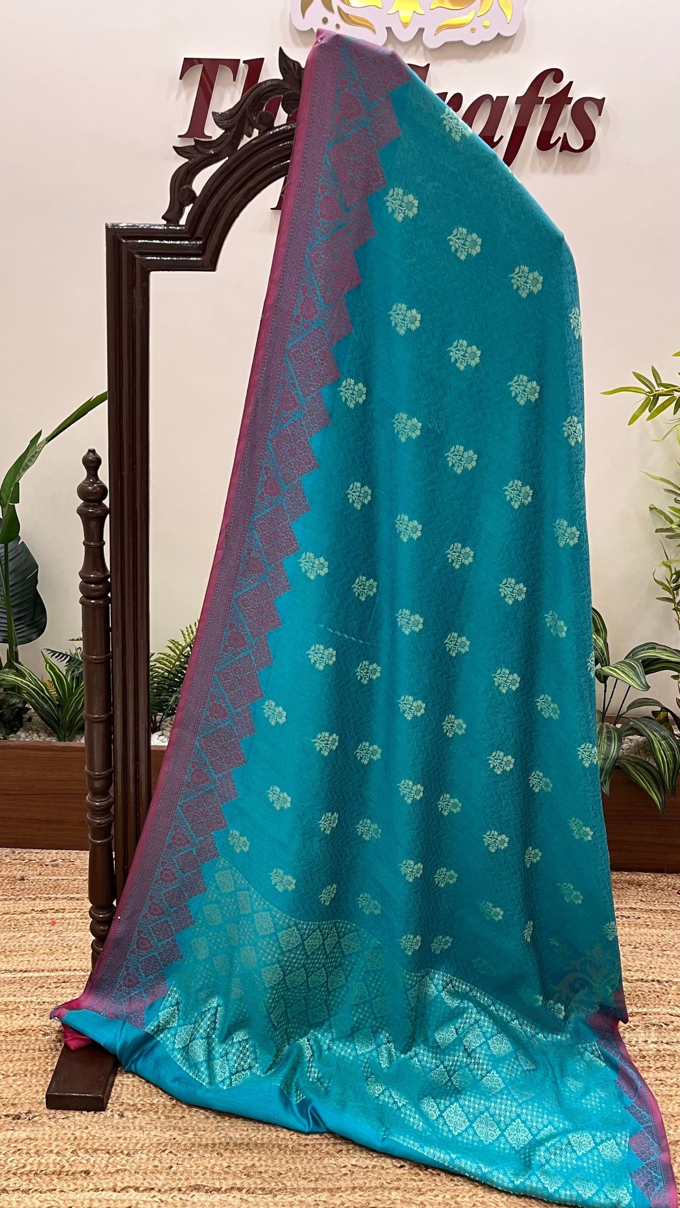 Pure Chiniya Silk Banarasi Saree
