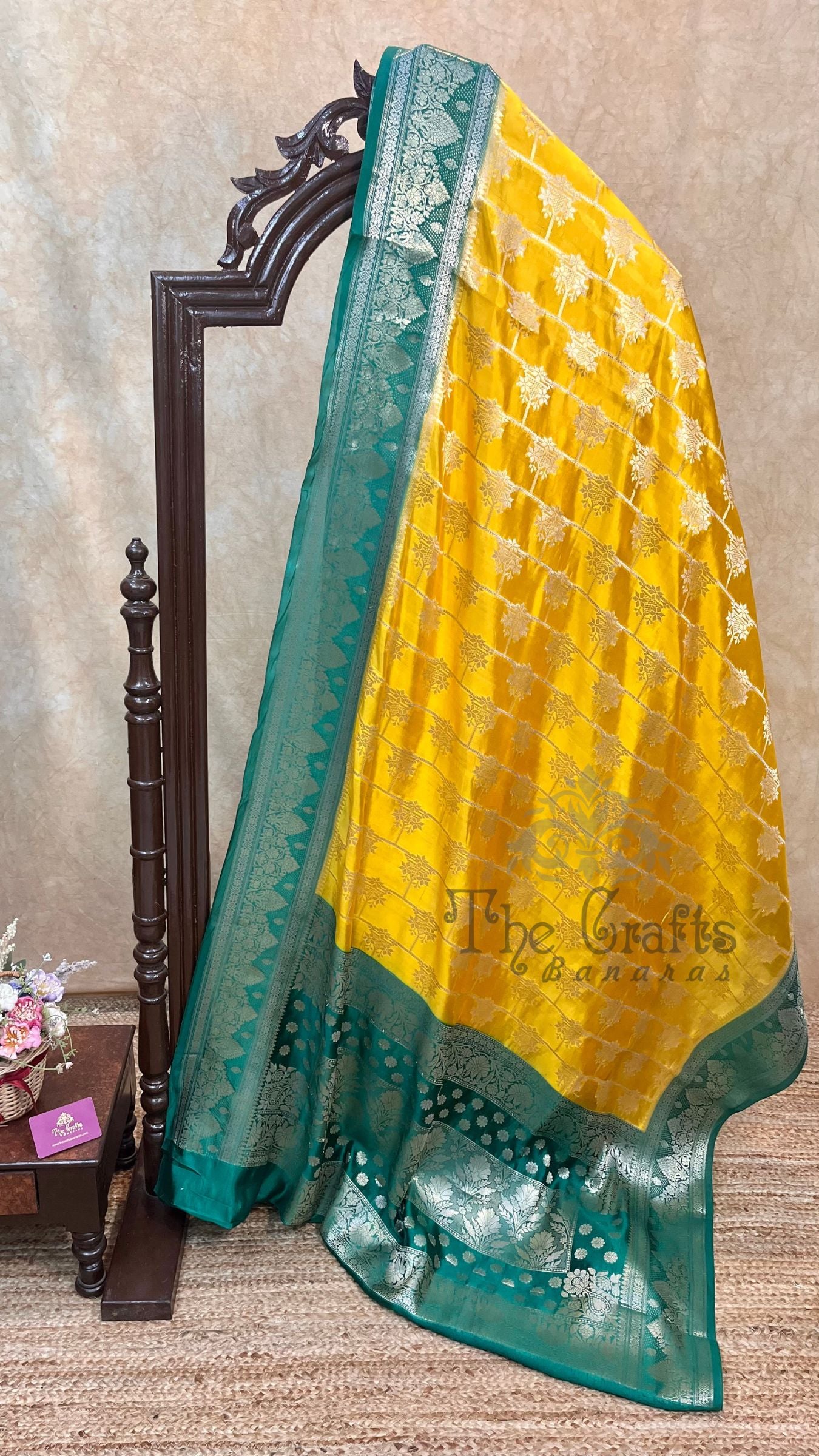 Pure Dupion Silk Banarasi Saree