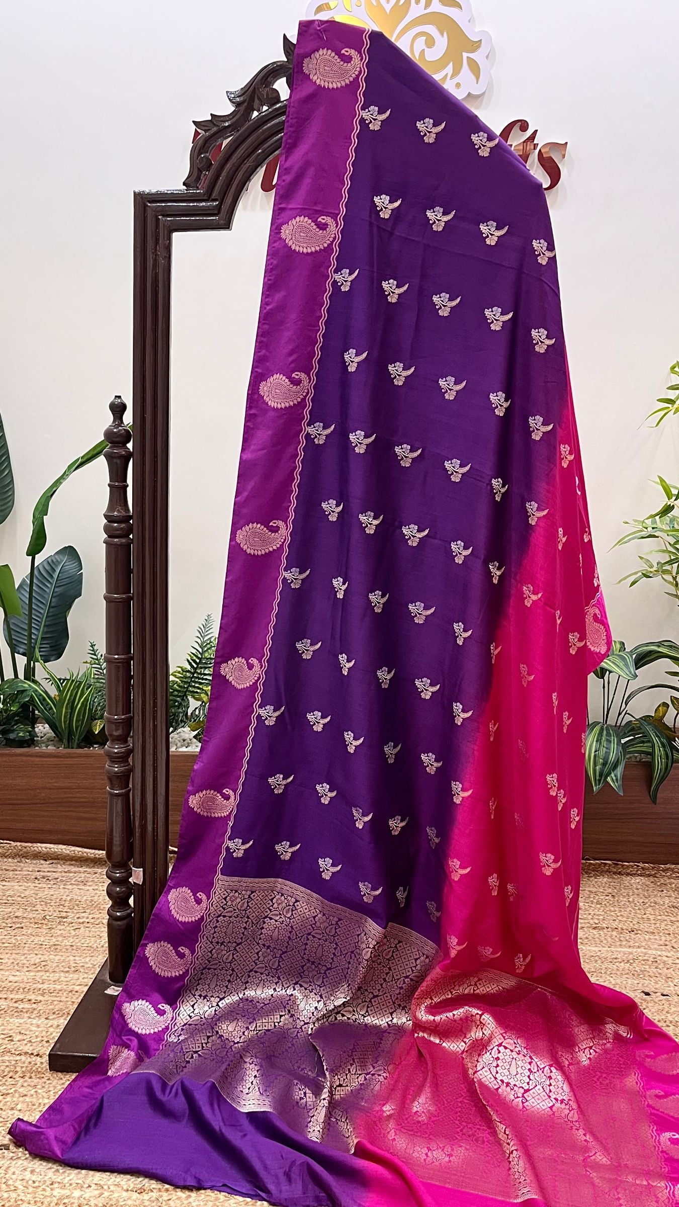 Pure Chiniya Silk Banarasi Saree
