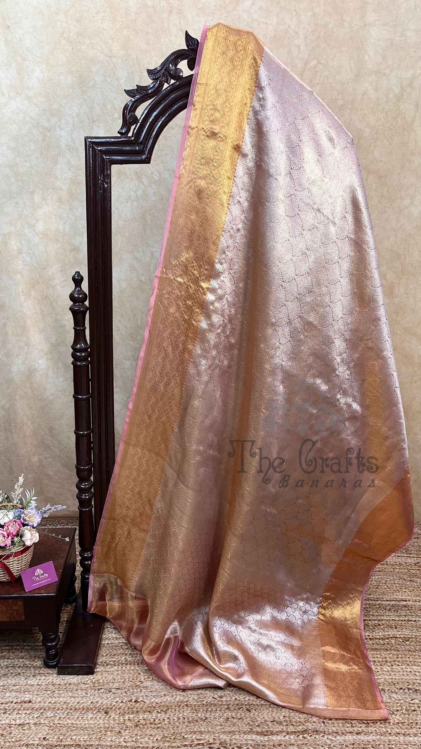 Pure Tissue Silk Brocade Banarasi Saree