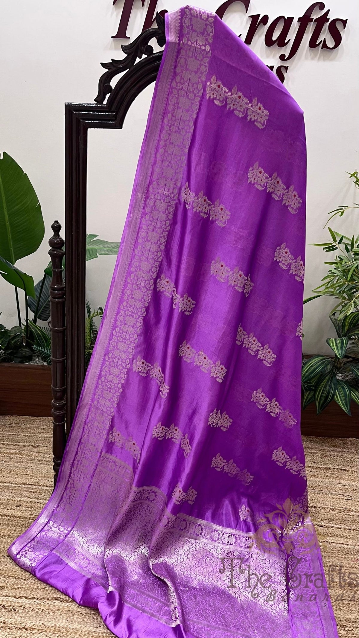 Pure Mango Silk Handloom Banarasi Saree