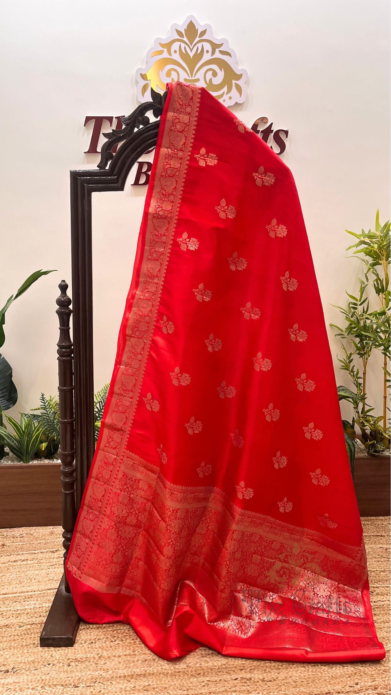 Pure Mango Silk Banarasi Saree