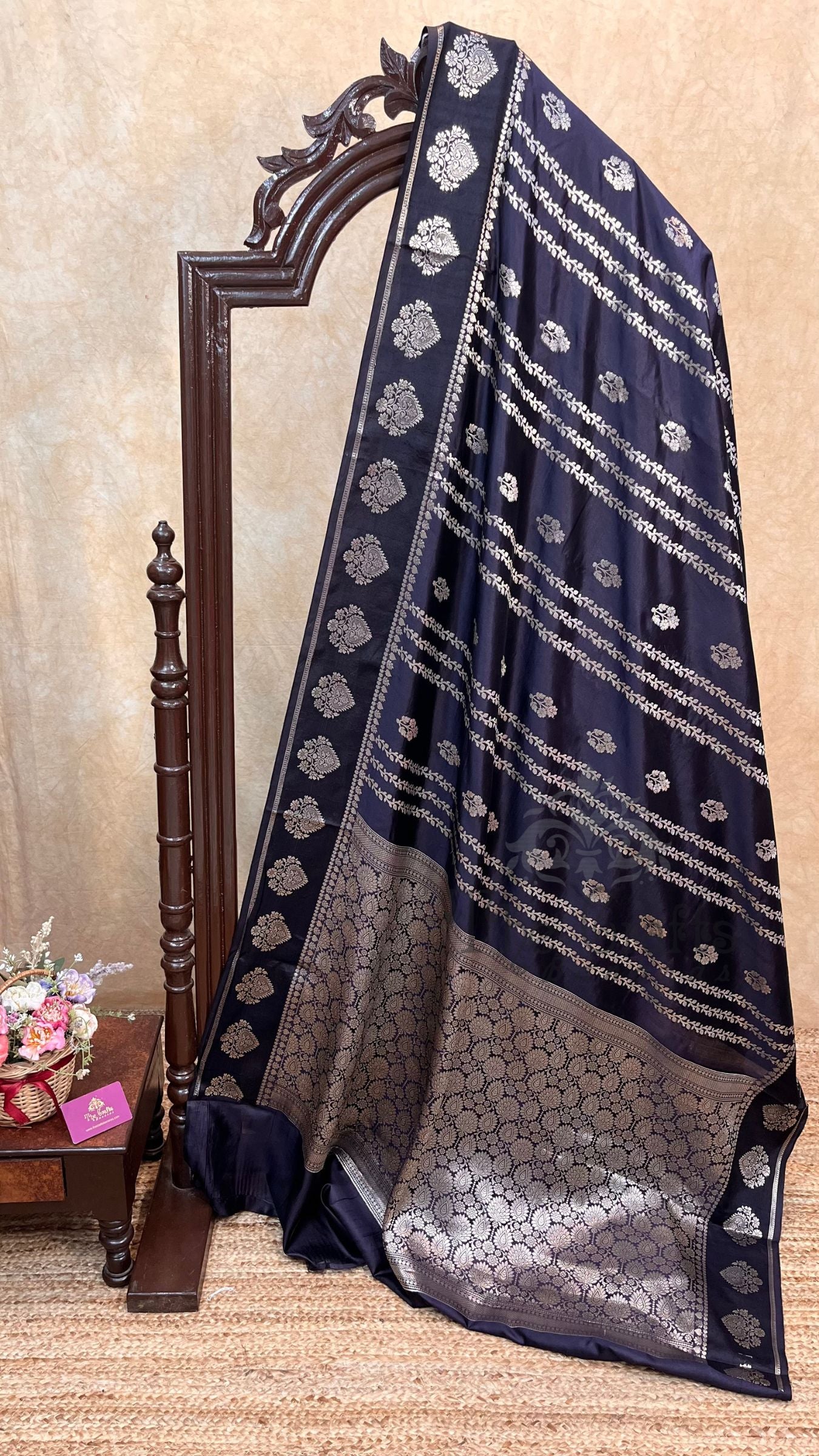 Pure Mango Silk Banarasi Saree