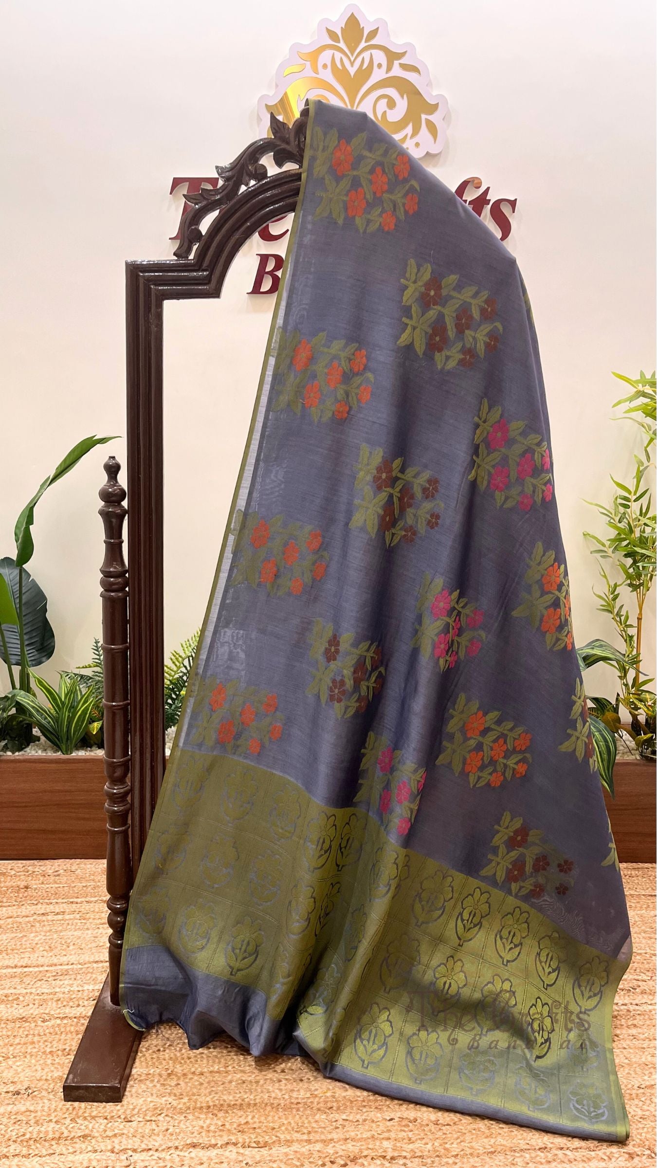 Pure Chiniya Silk Banarasi Saree