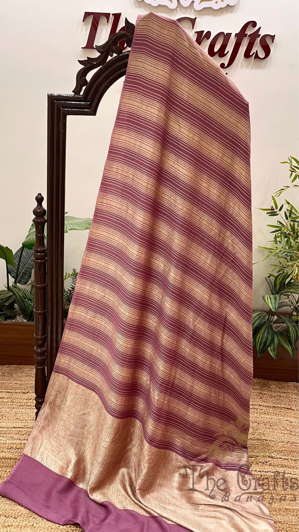 Pure Munga Silk Banarasi Saree