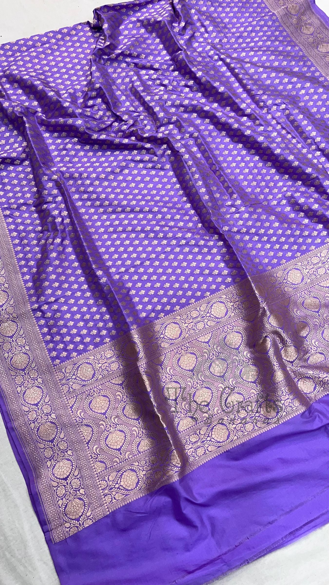 Pure Katan Silk Banarasi Handloom Dupatta