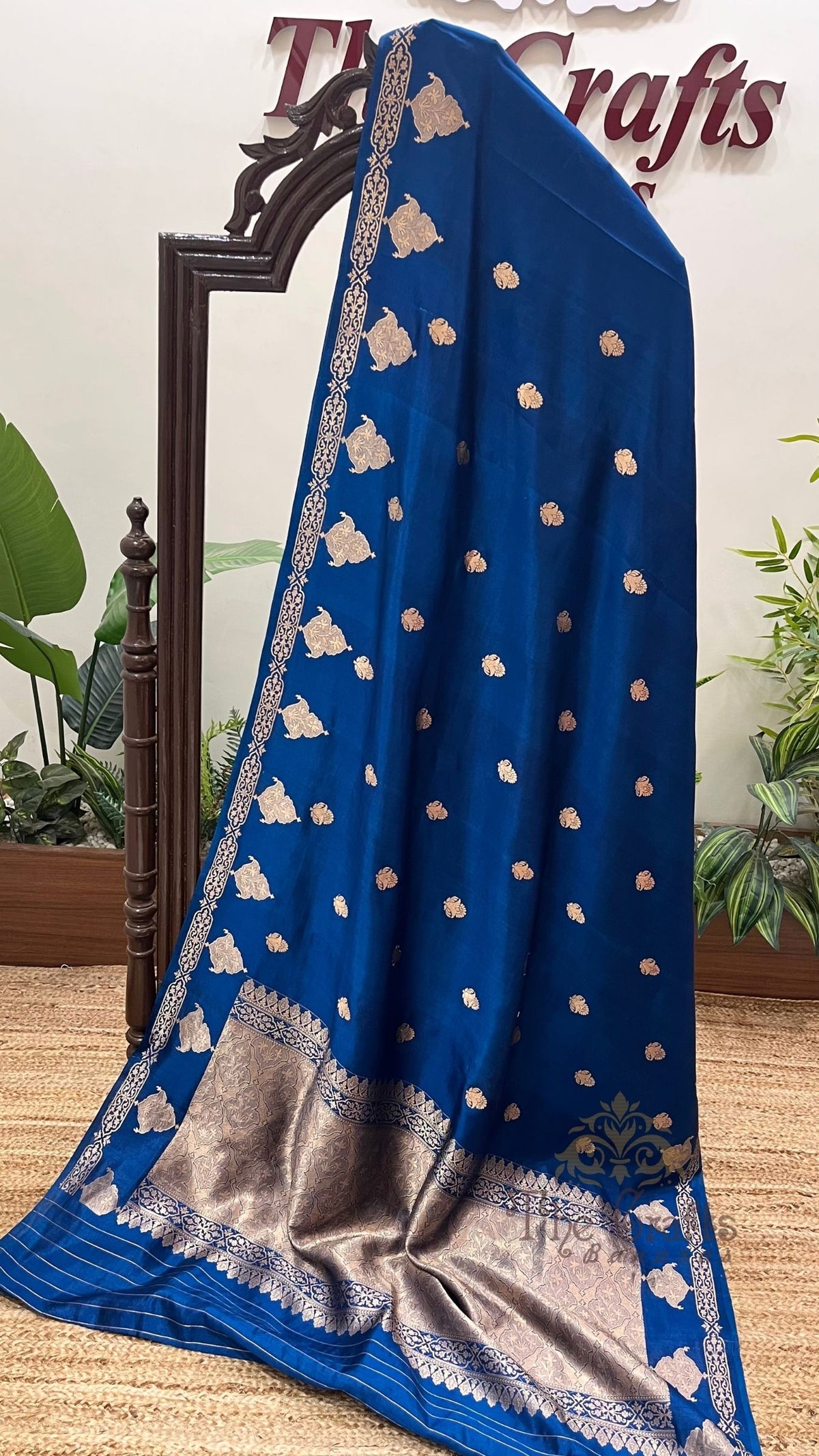 Pure Mango Silk Handloom Banarasi Saree