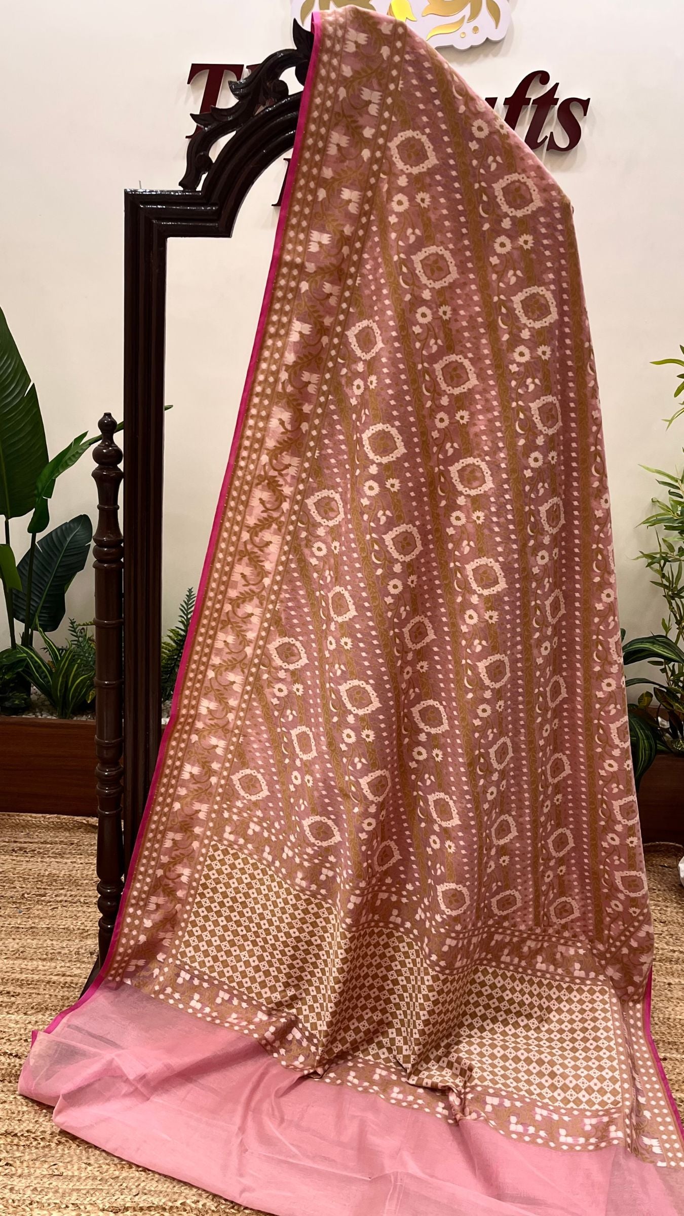 Pure Cotton Patola Banarasi Handloom Saree