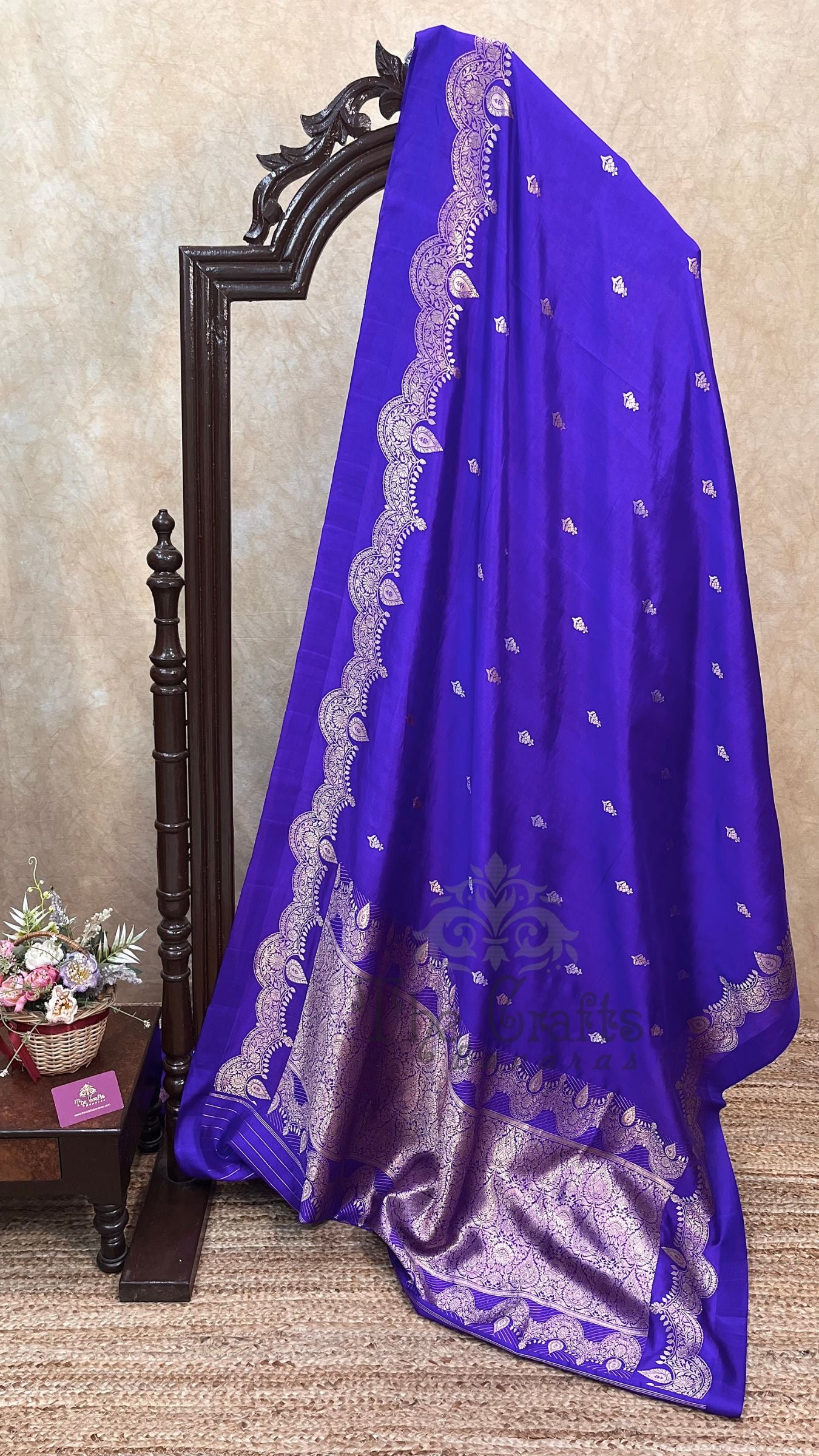 Pure Mango Silk Handloom Banarasi Saree