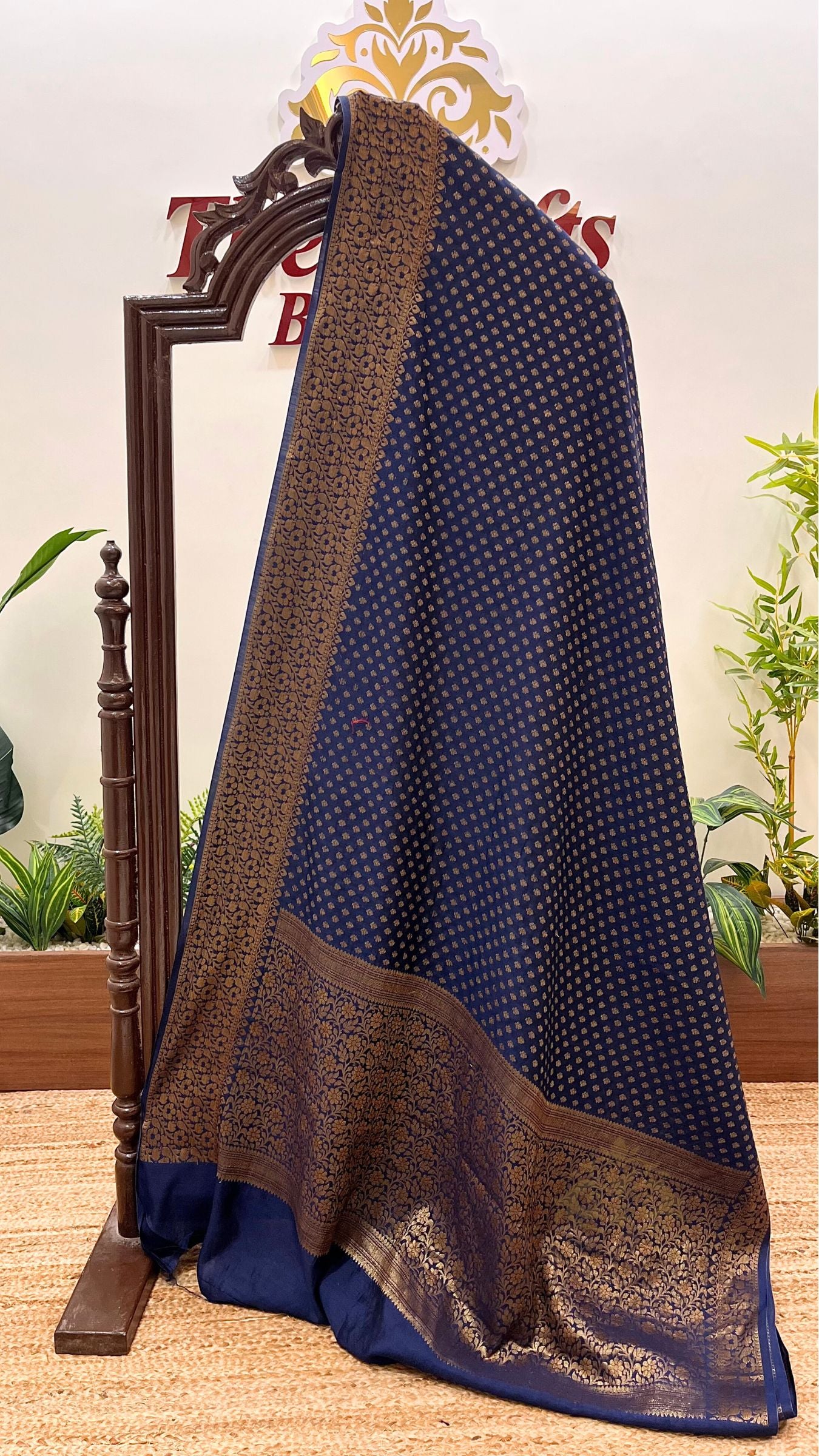 Pure Chiniya Silk Banarasi Saree