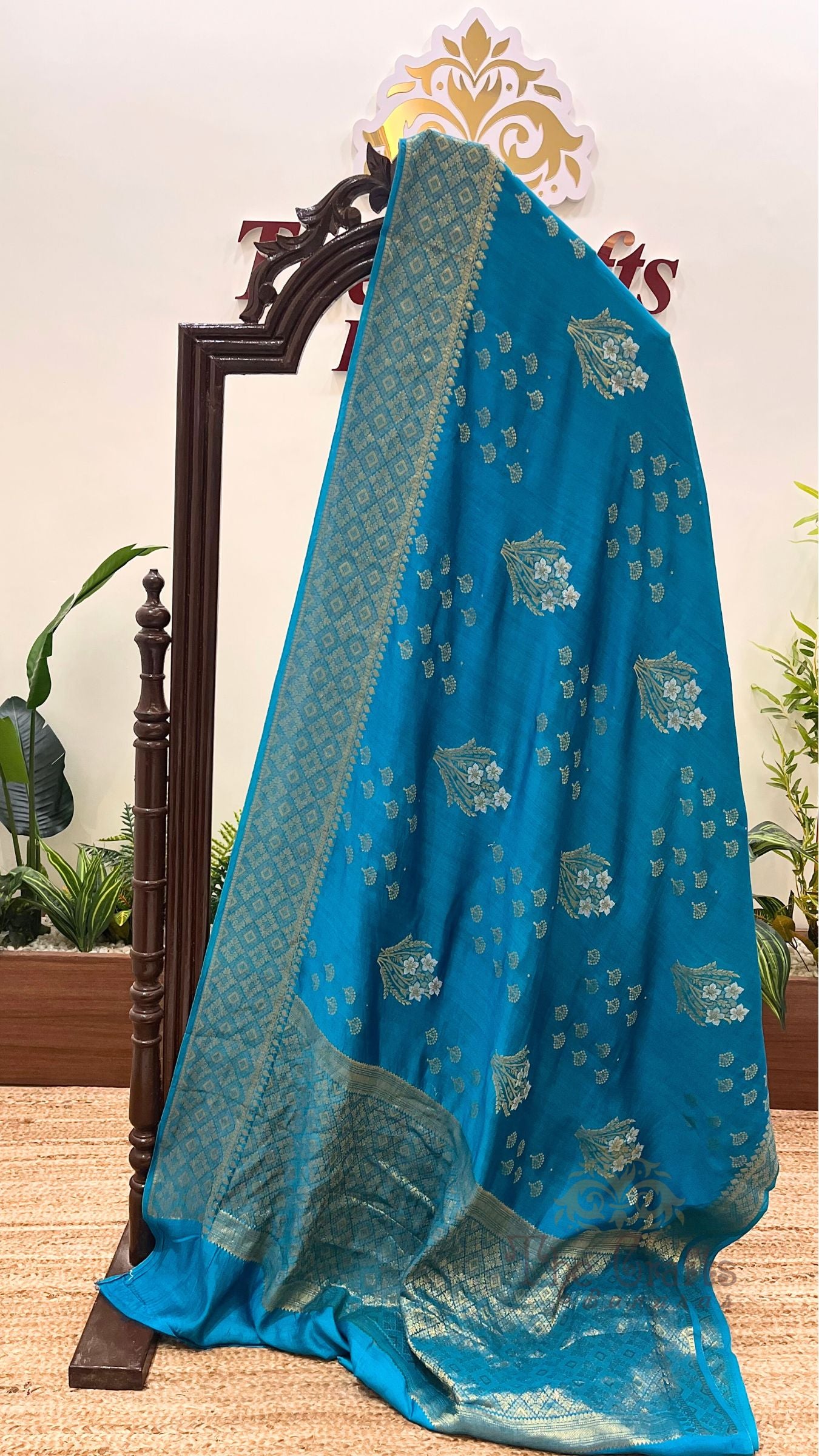 Pure Chiniya Silk Banarasi Saree