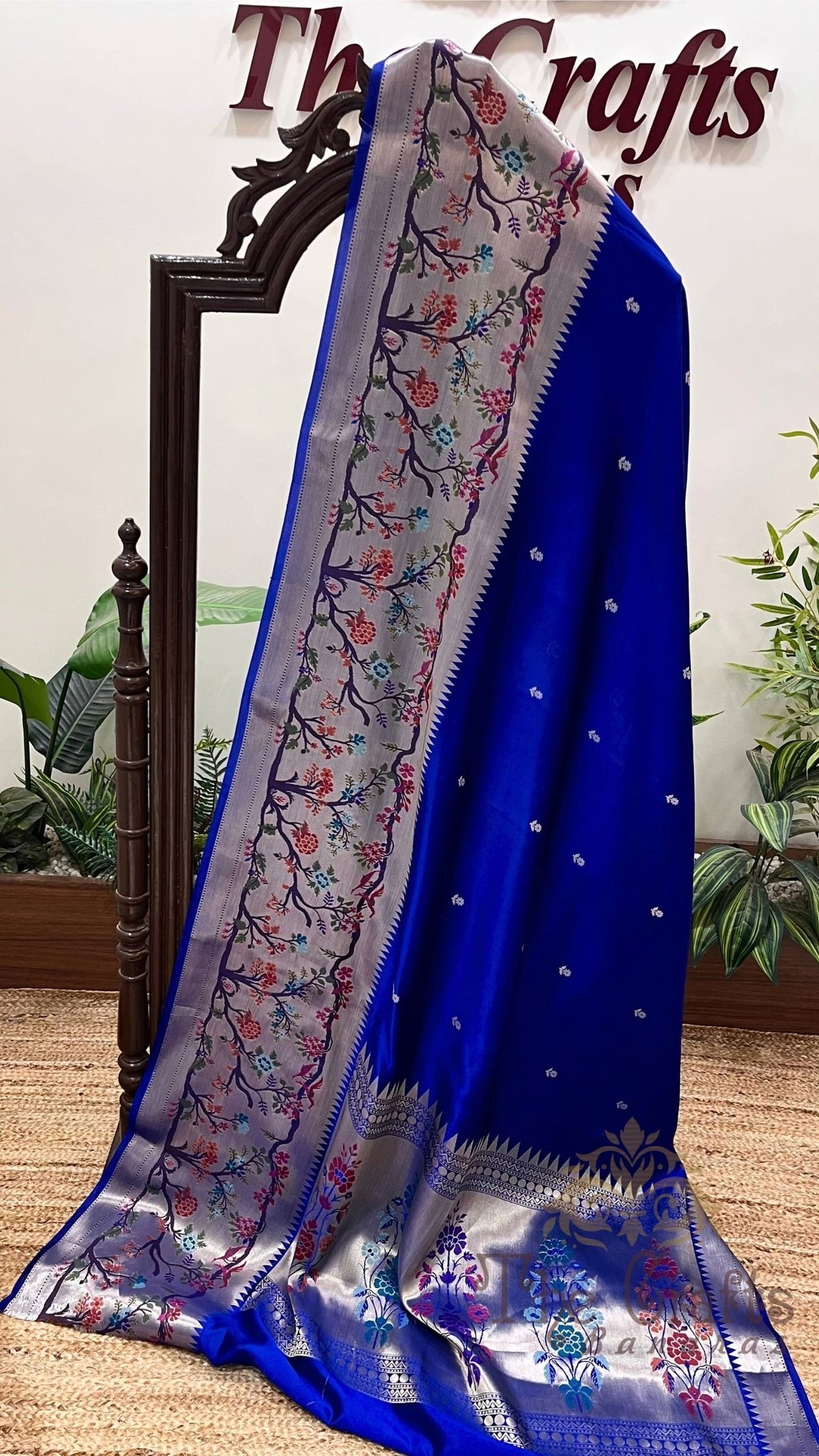 Pure Mango Silk Handloom Banarasi Saree