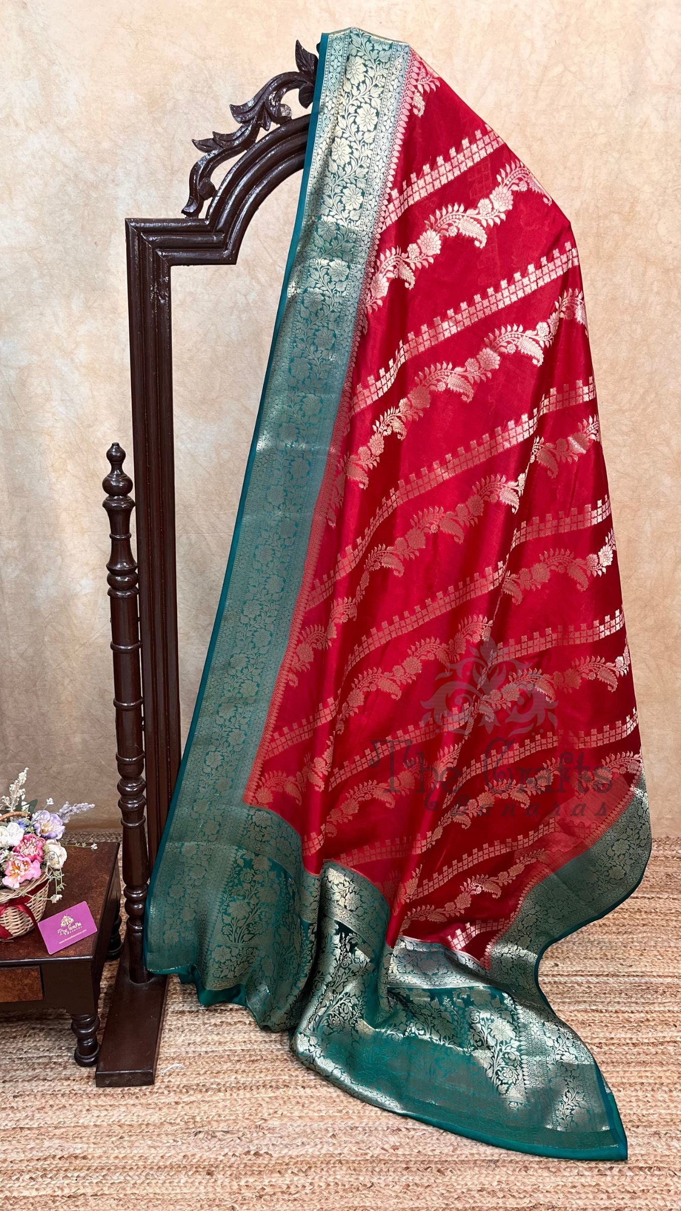 Pure Dupion Silk Banarasi Saree