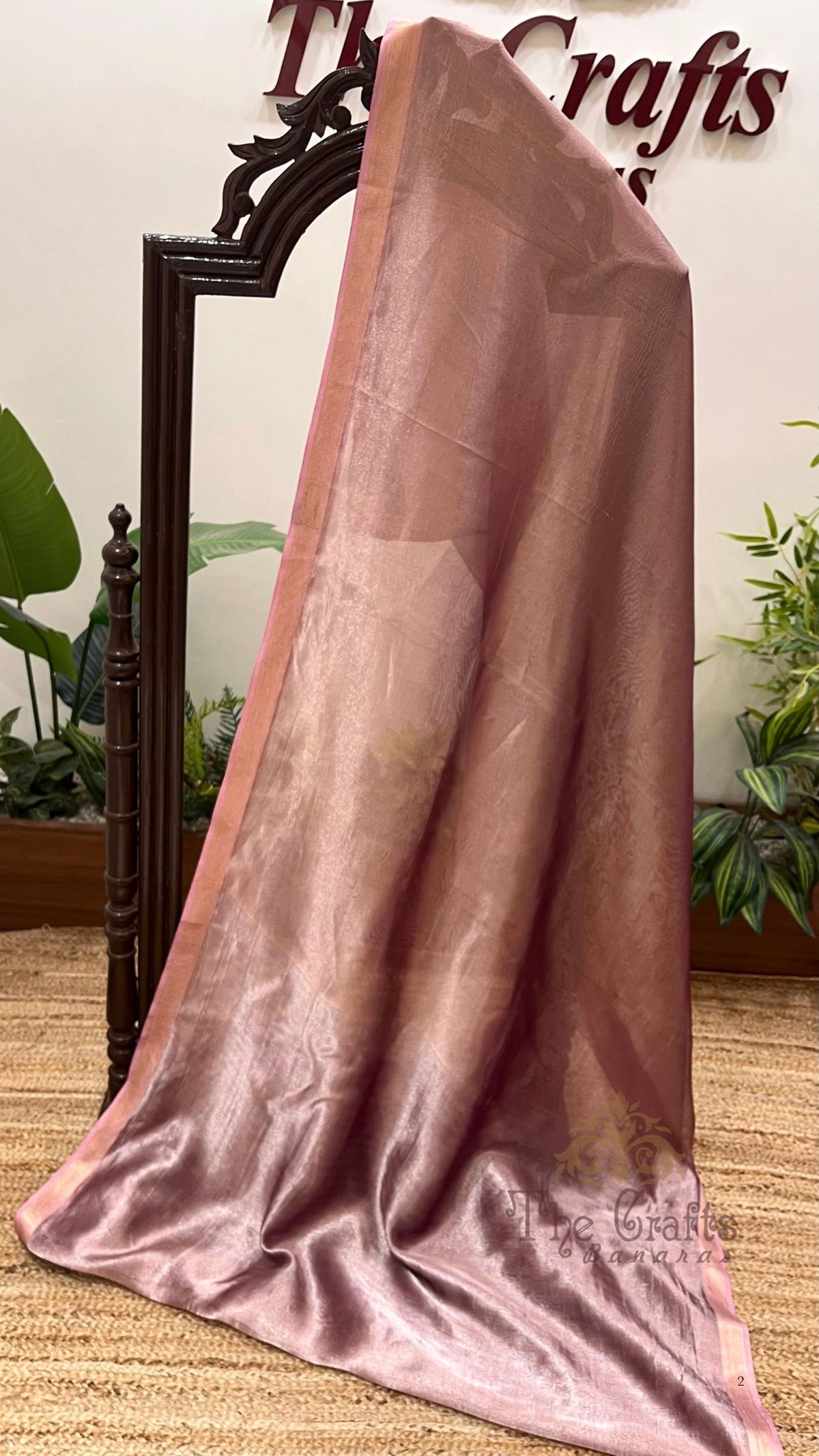 Pure Kora Tissue Silk Banarasi Saree