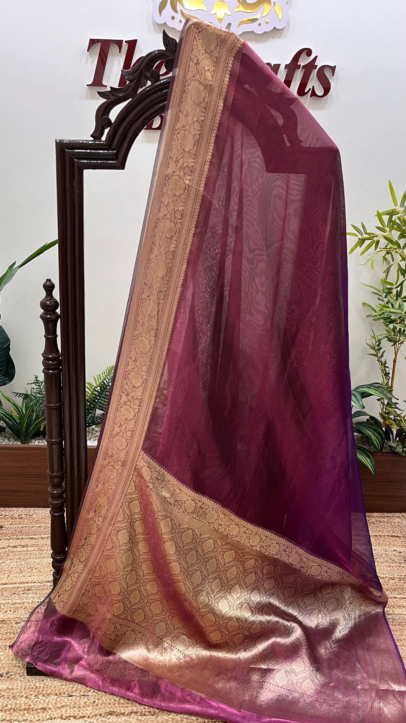 Pure Tissue Silk Banarasi Saree