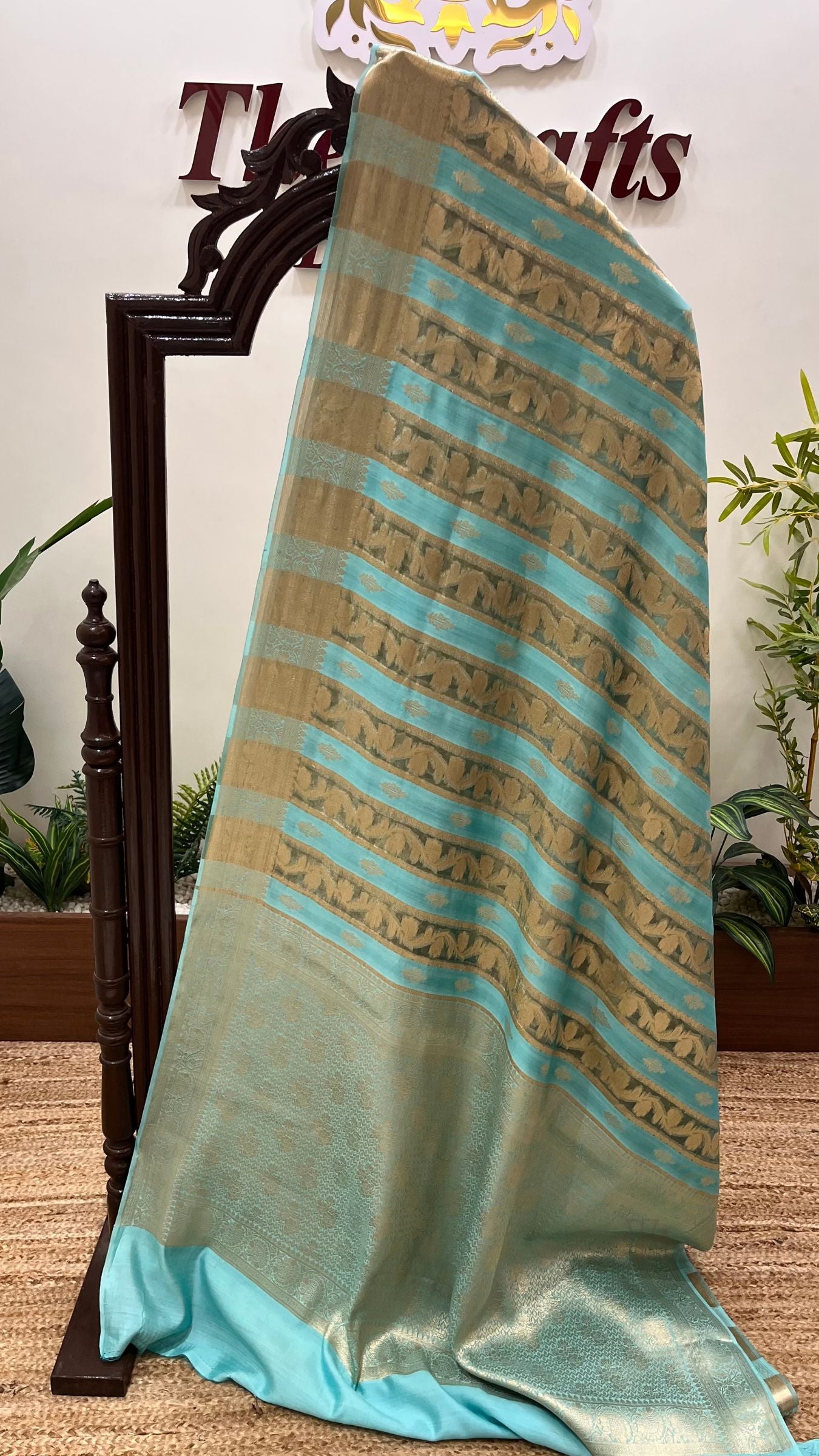 Pure Chiniya Silk Banarasi Saree
