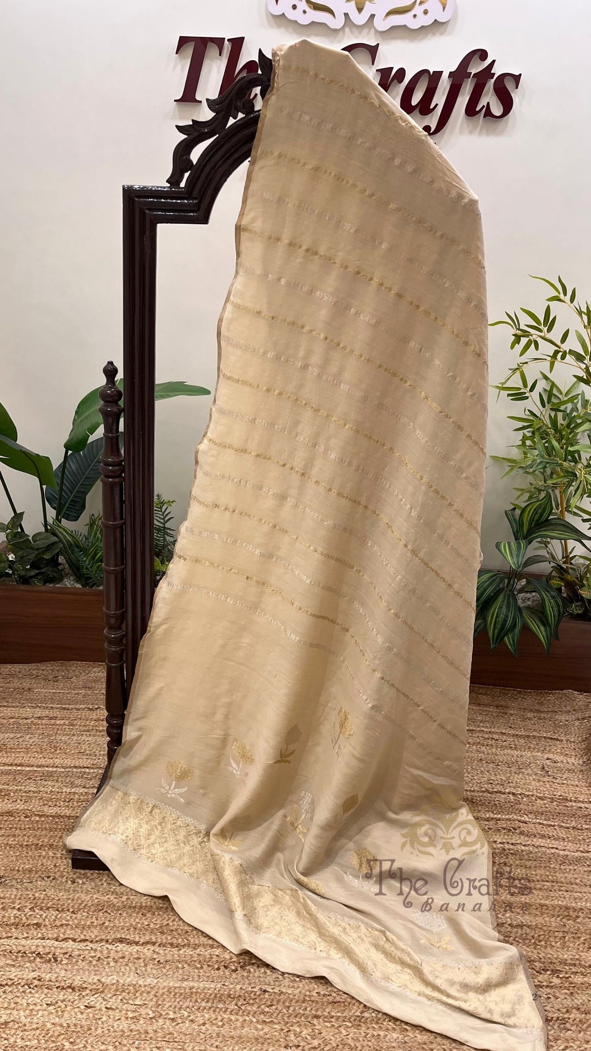 Pure Munga Silk Handloom Banarasi Saree