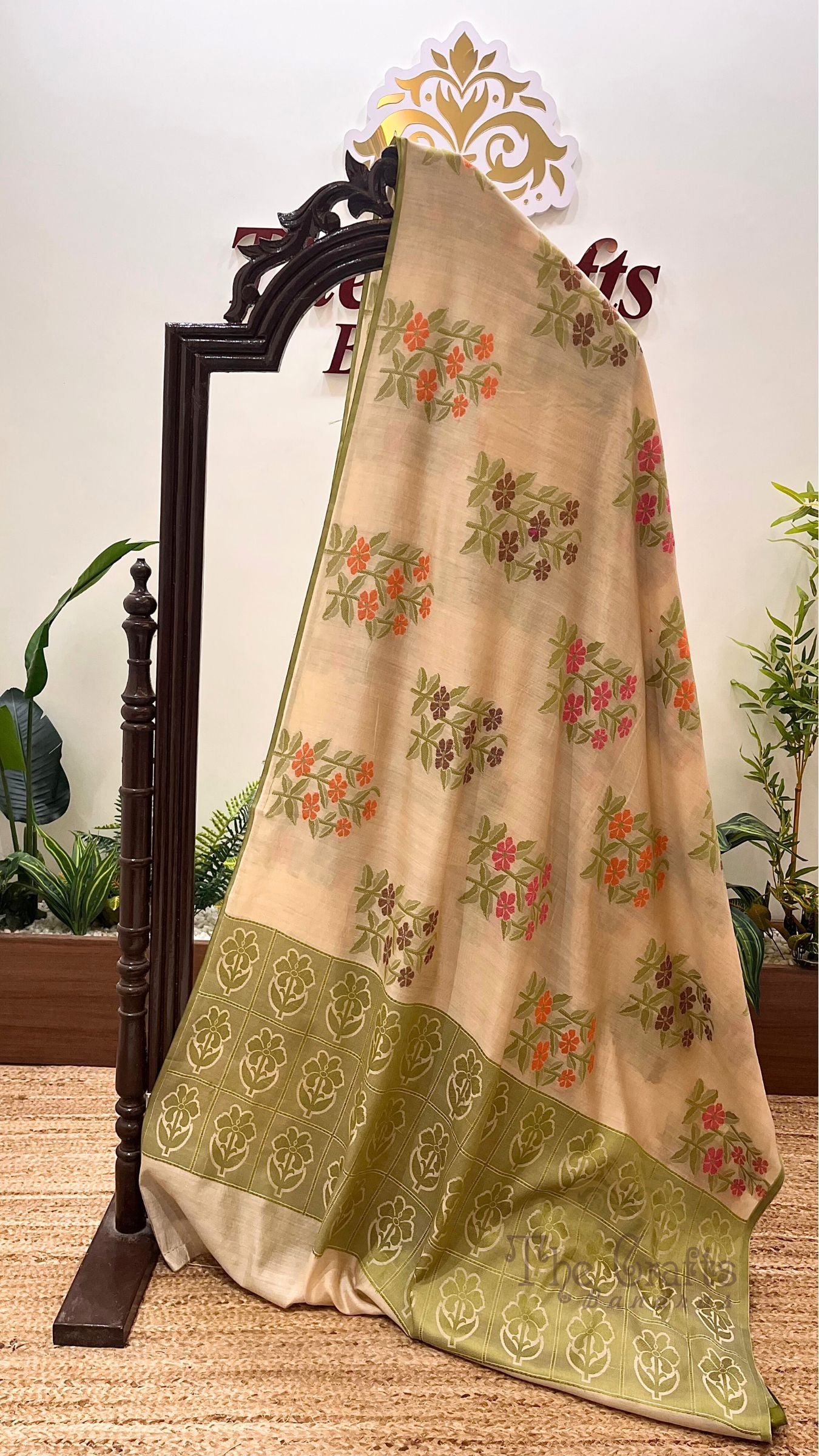 Pure Chiniya Silk Banarasi Saree