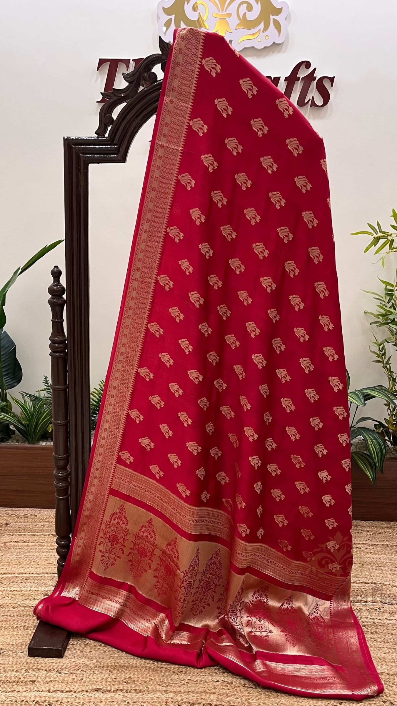 Pure Chiniya Silk Banarasi Saree