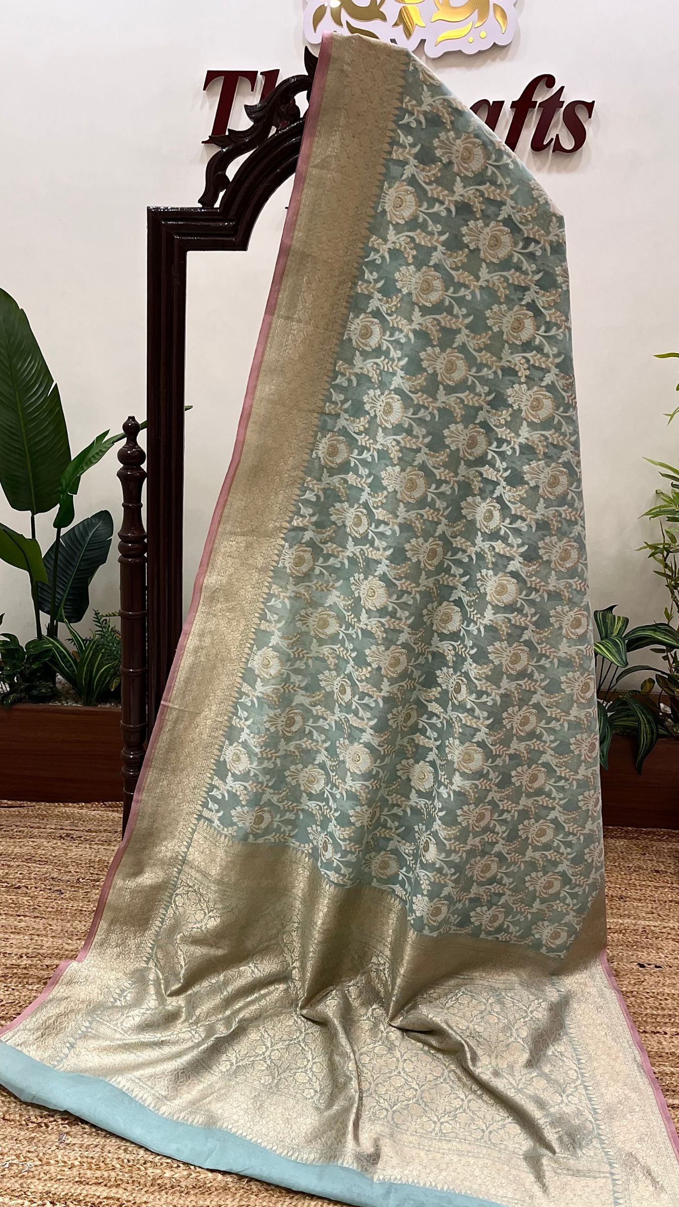Pure Cotton Patola Banarasi Handloom Saree