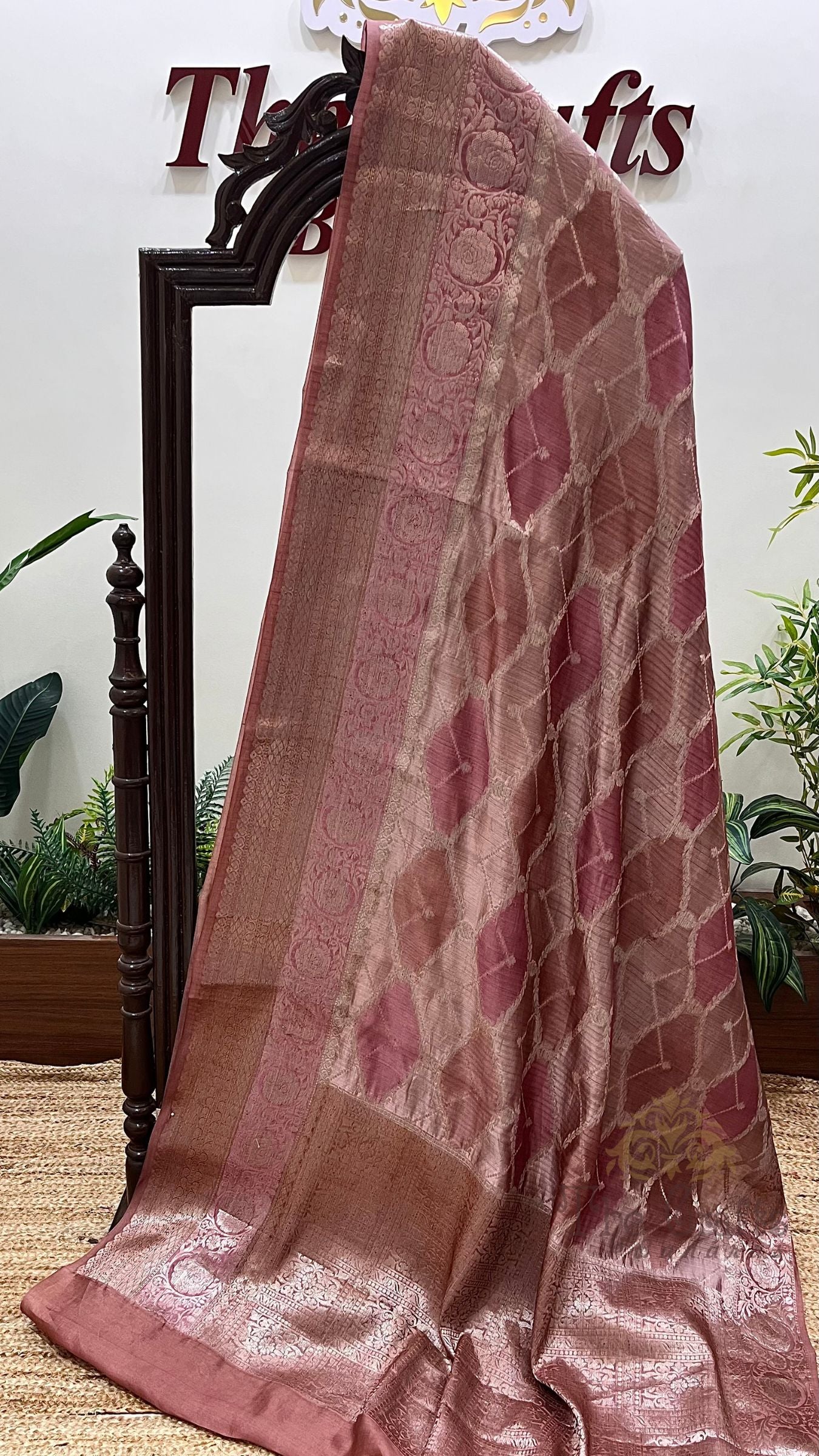 Pure Chiniya Silk Banarasi Saree