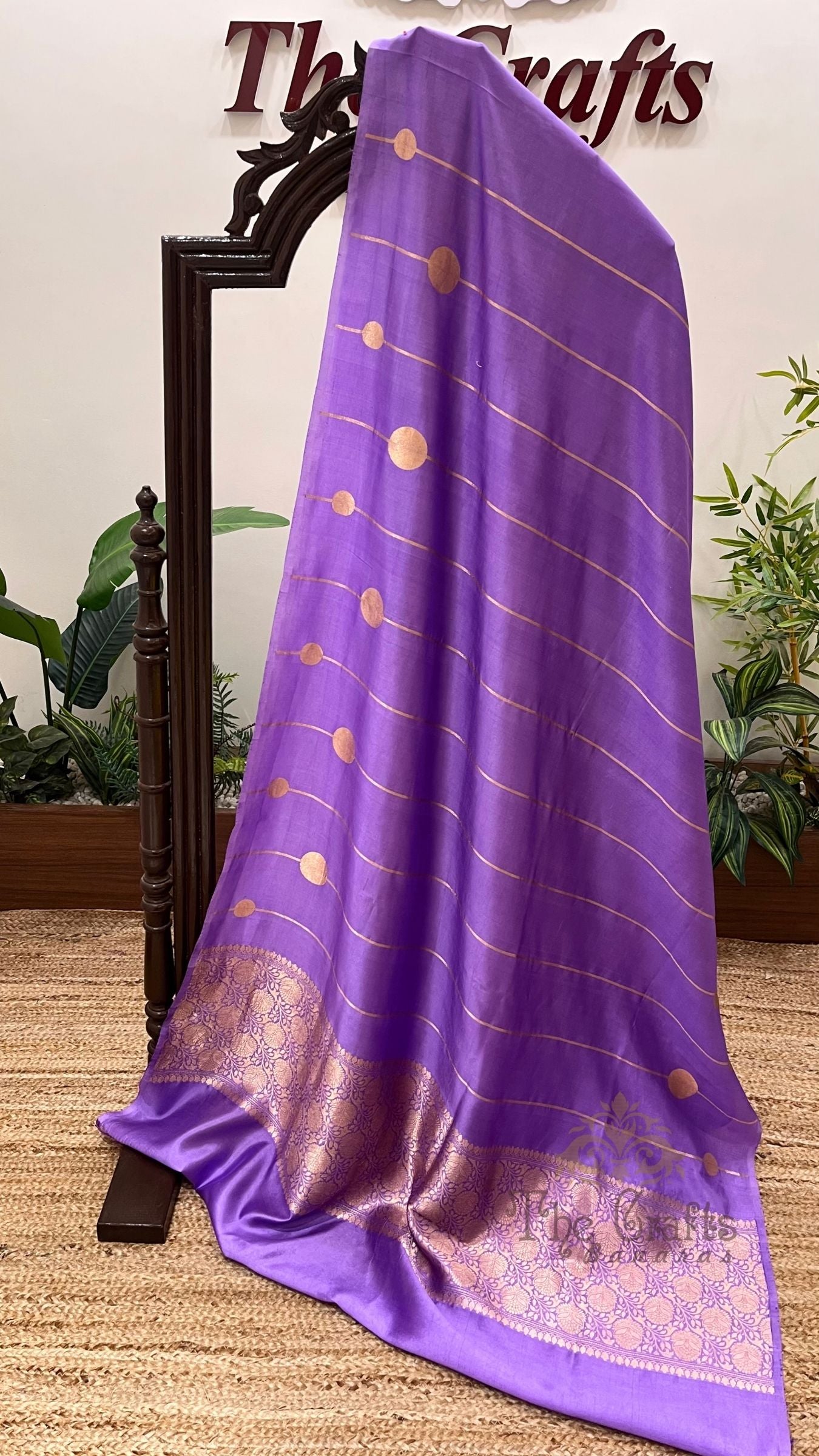 Pure Mango Silk Handloom Banarasi Saree